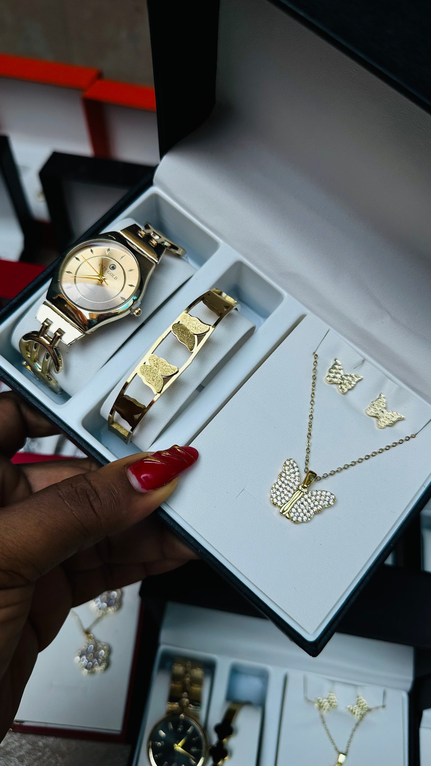 Jewelry Gift box (gold)