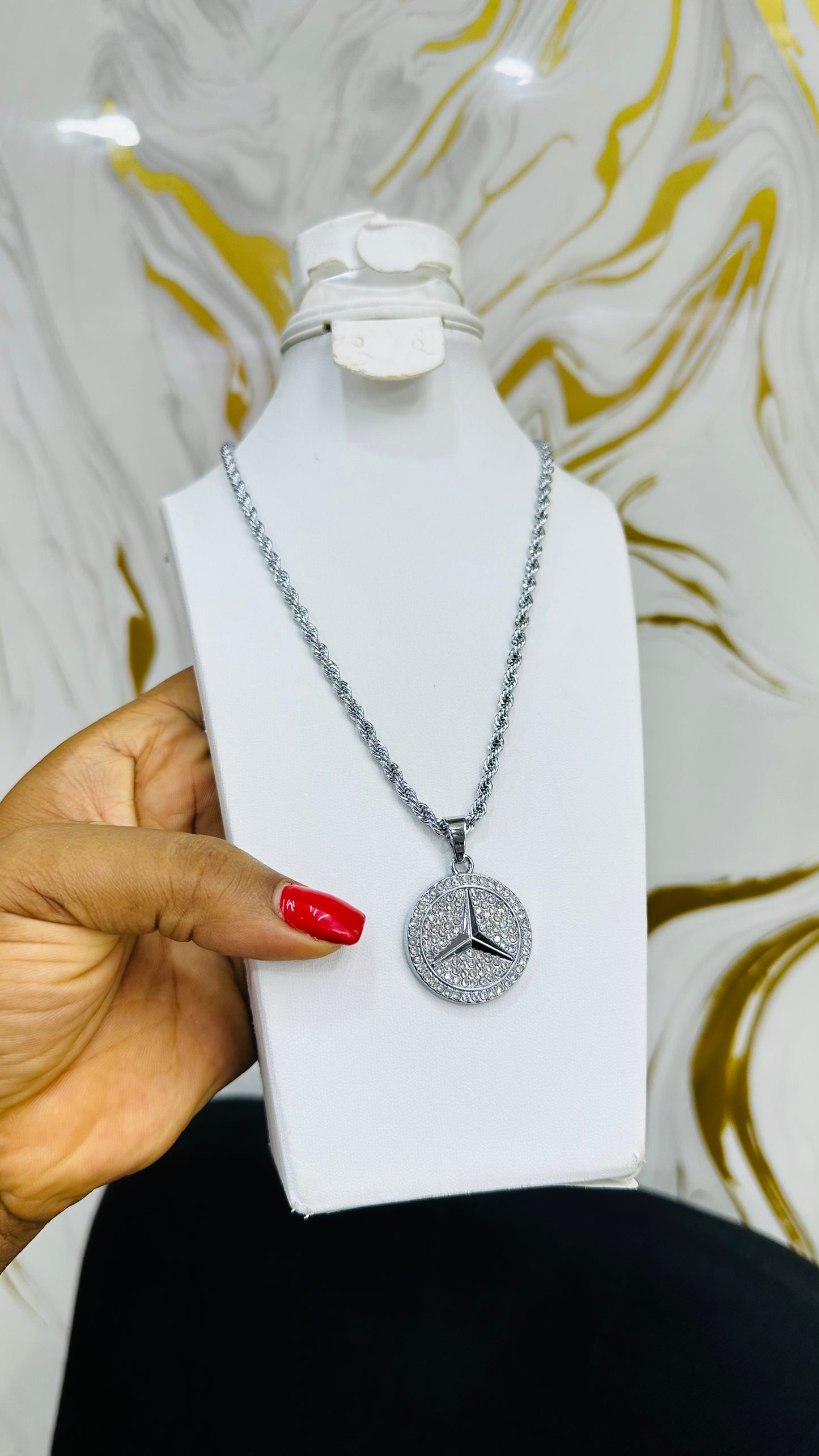 Long stoned Necklace