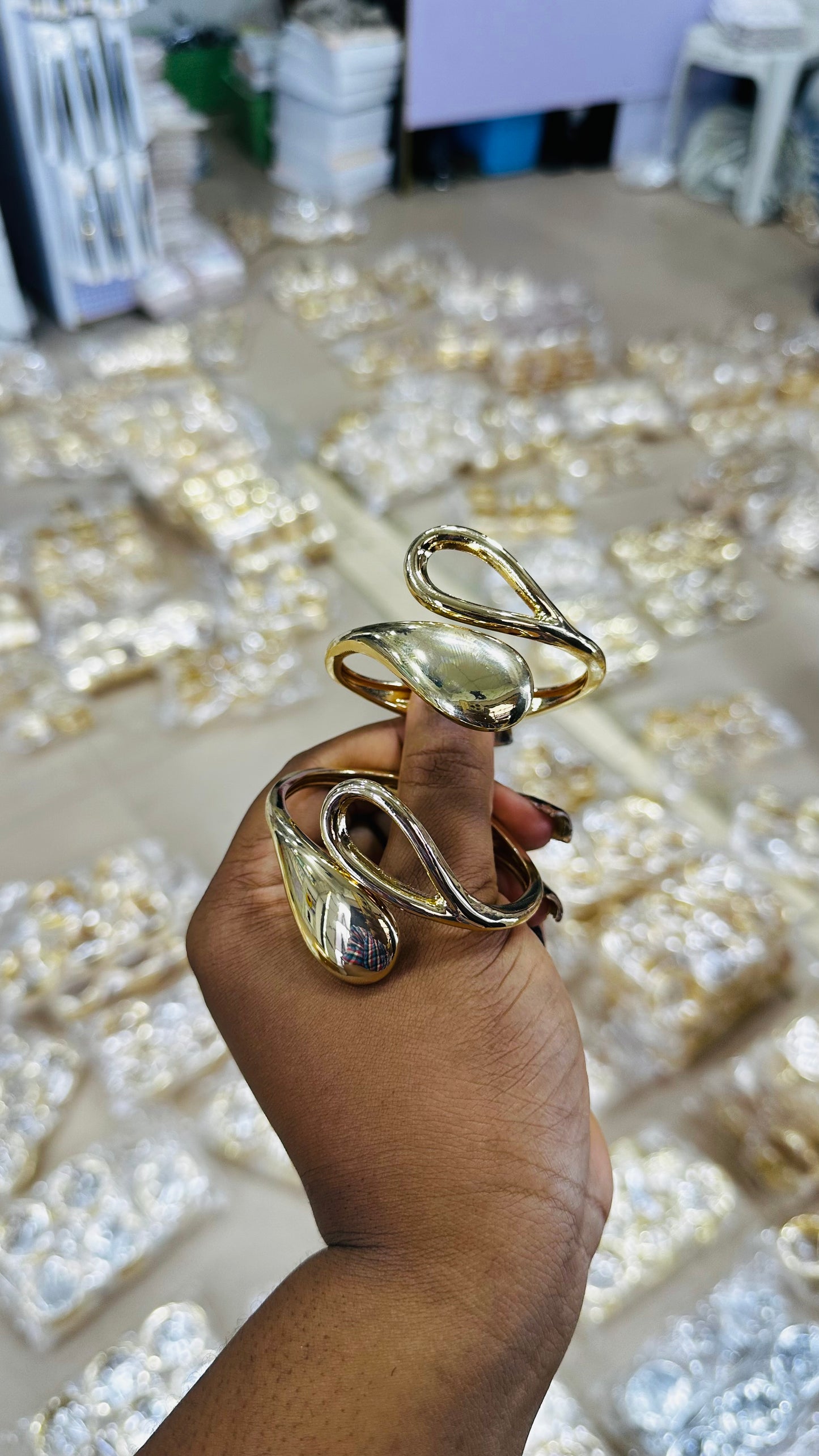 Chunky Bangles (steel quality)