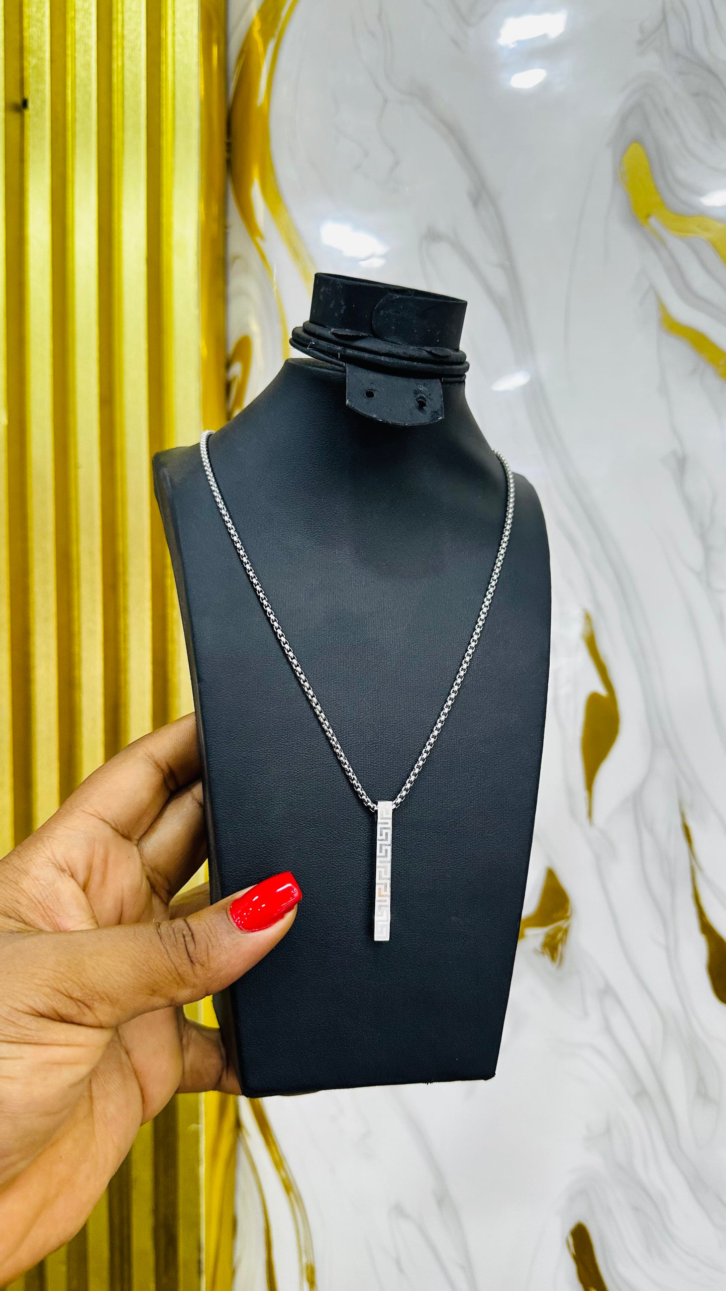 Steel Necklace (for men)