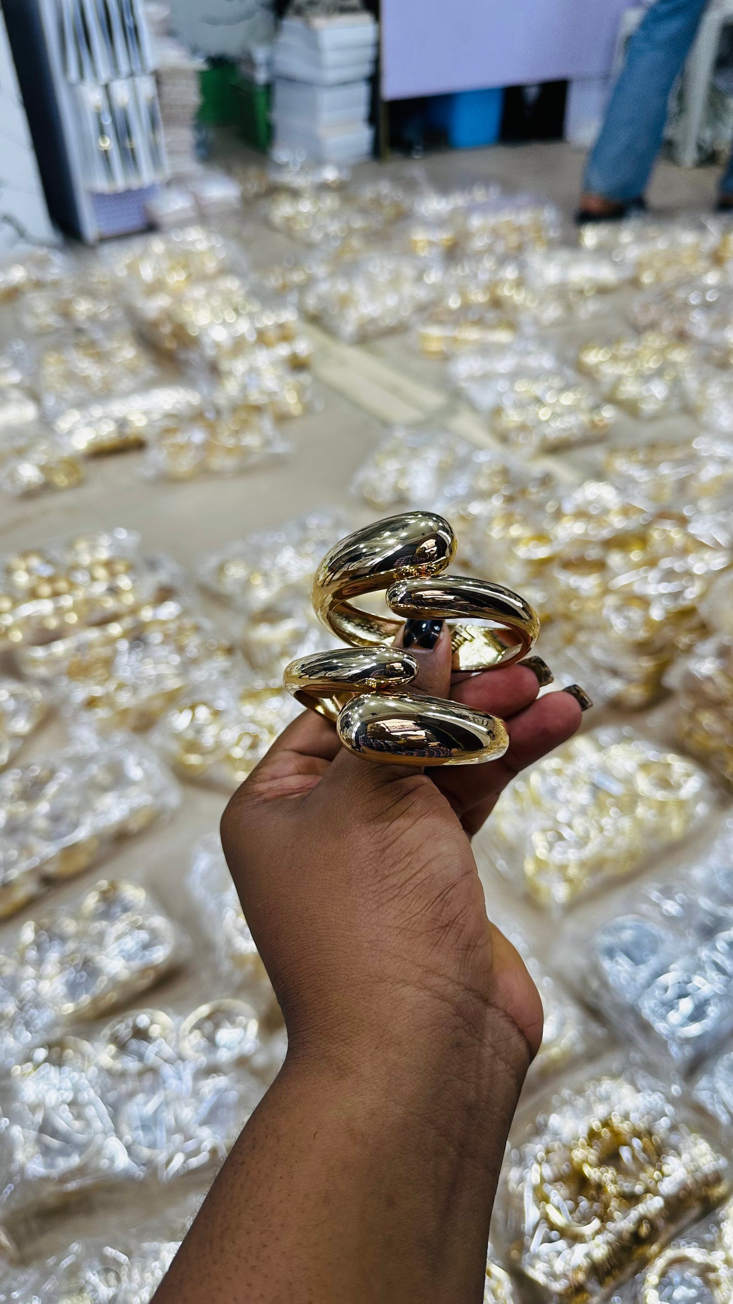 Chunky Bangles (steel quality)
