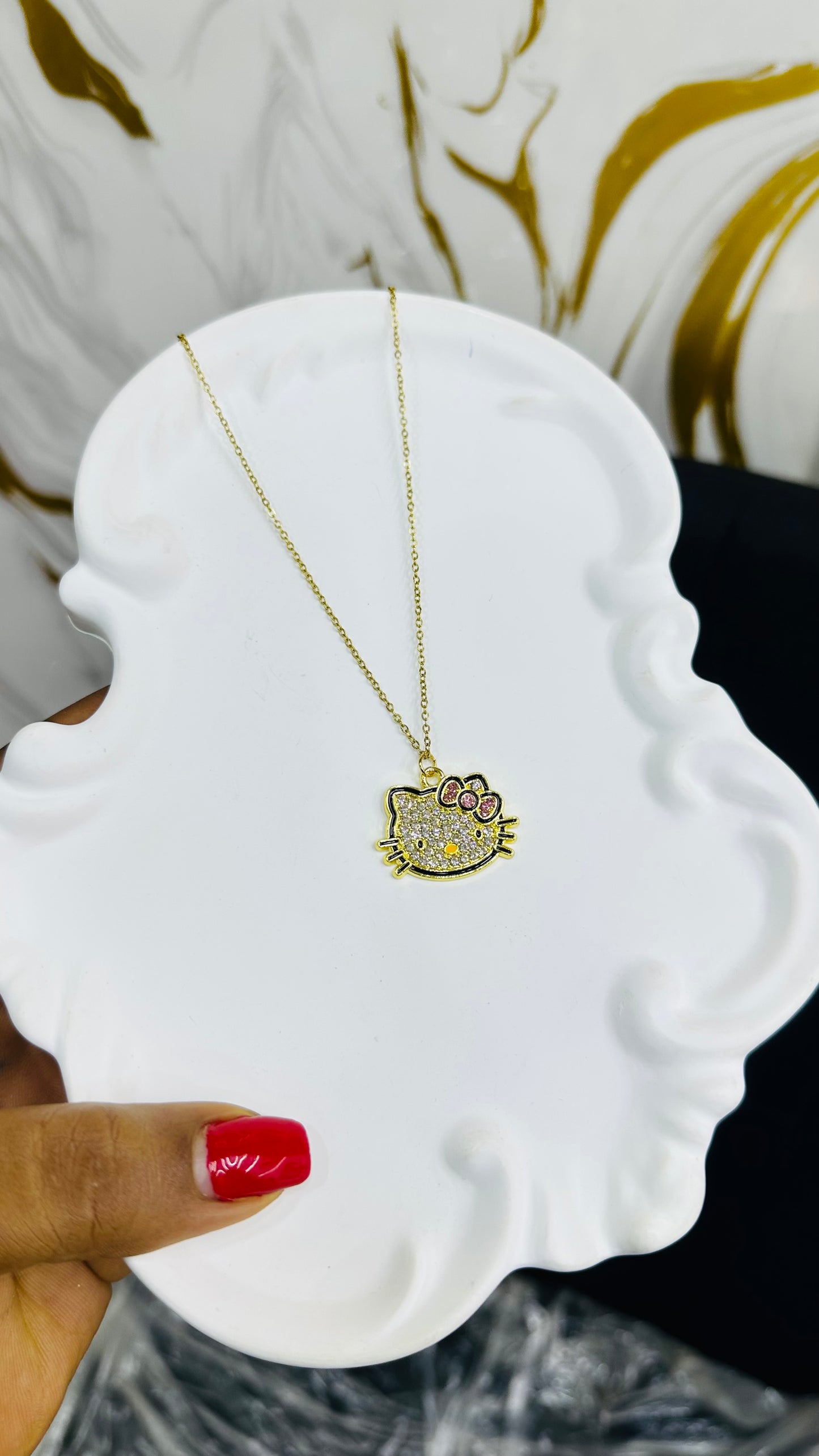 Single Zirconia Necklace