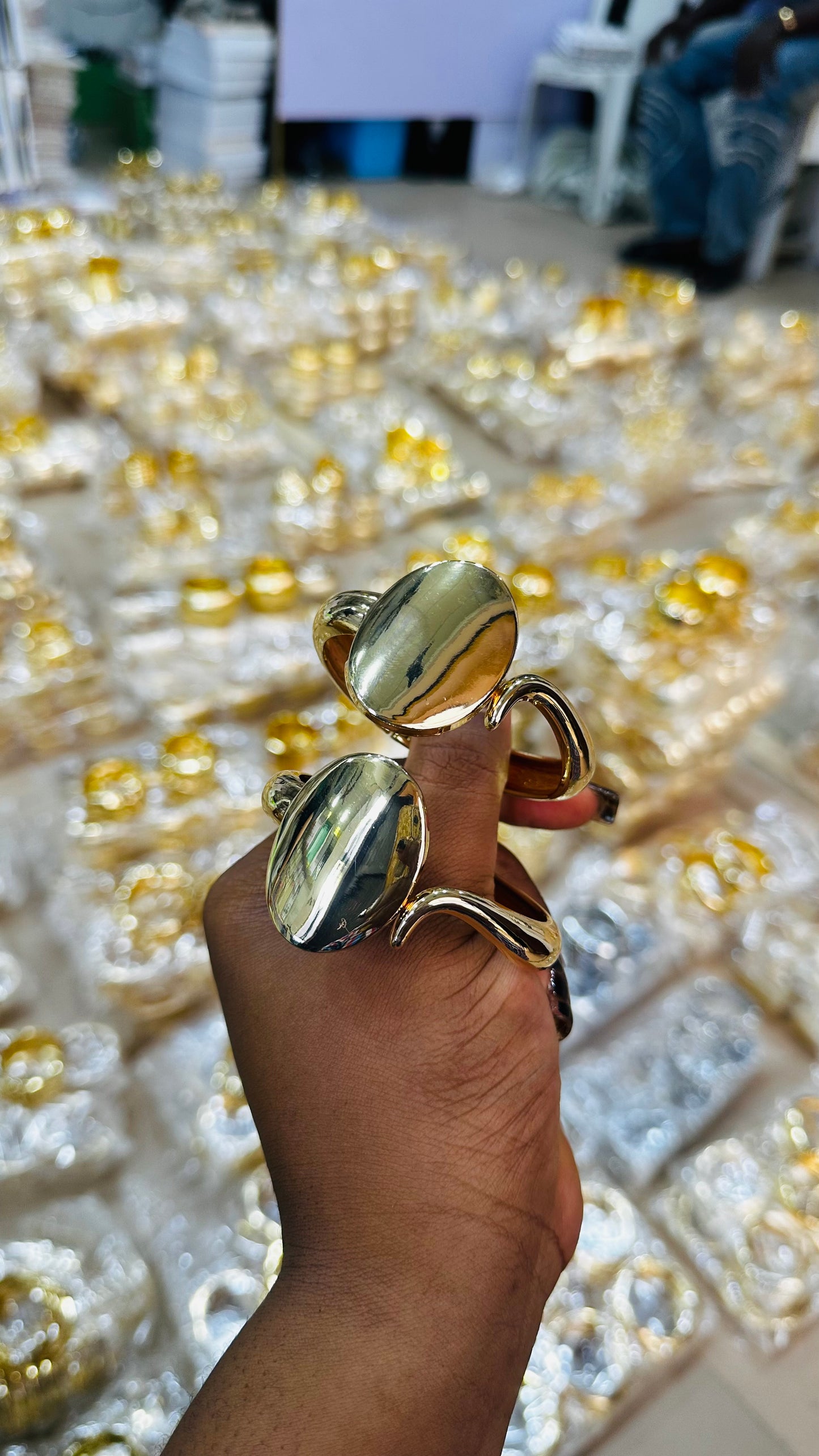 Chunky Bangles (steel quality)
