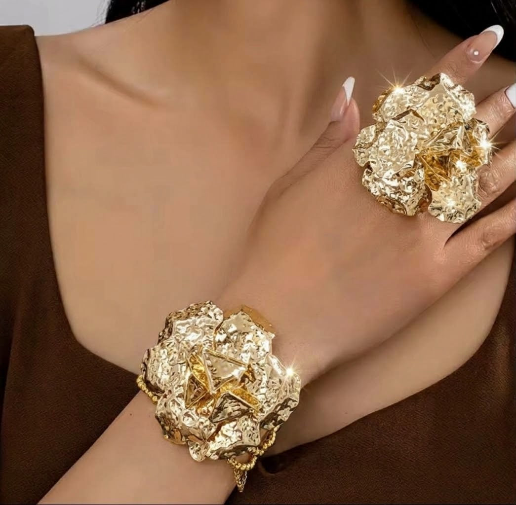 Chunky Bangle & Ring