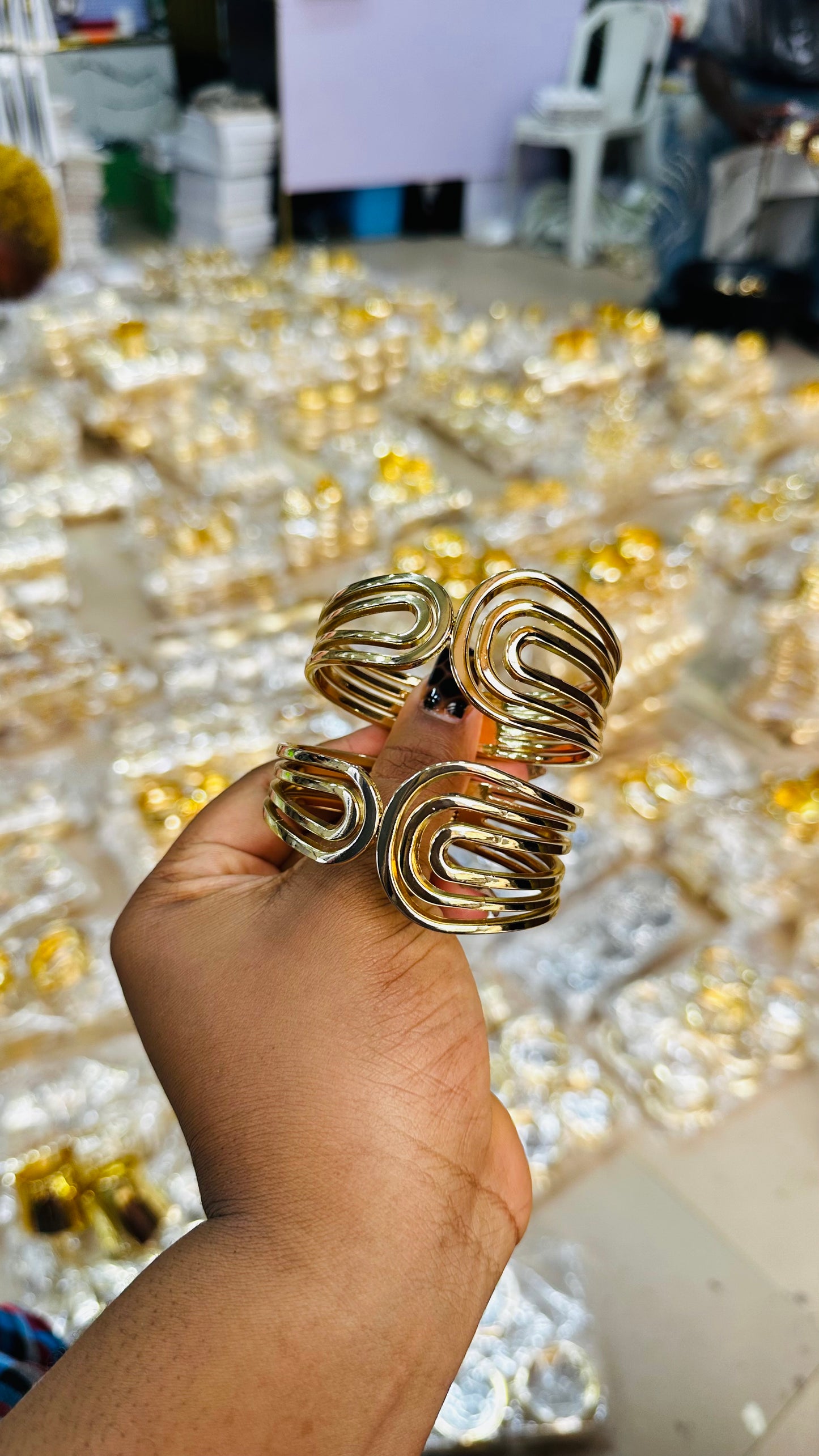 Chunky Bangles (steel quality)