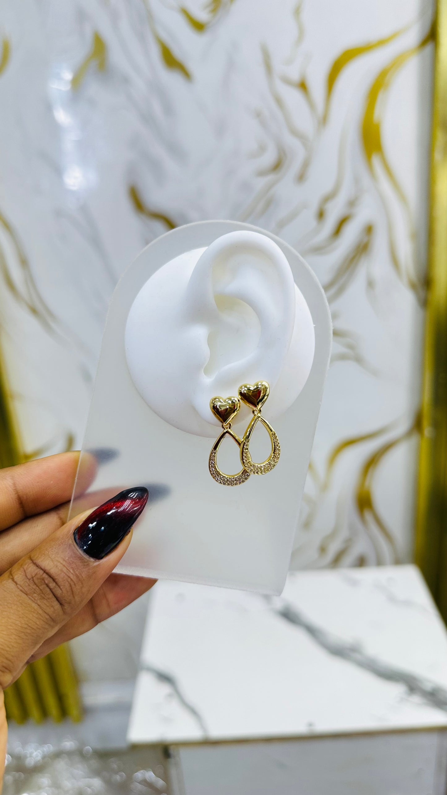 Dainty zirconia Earrings