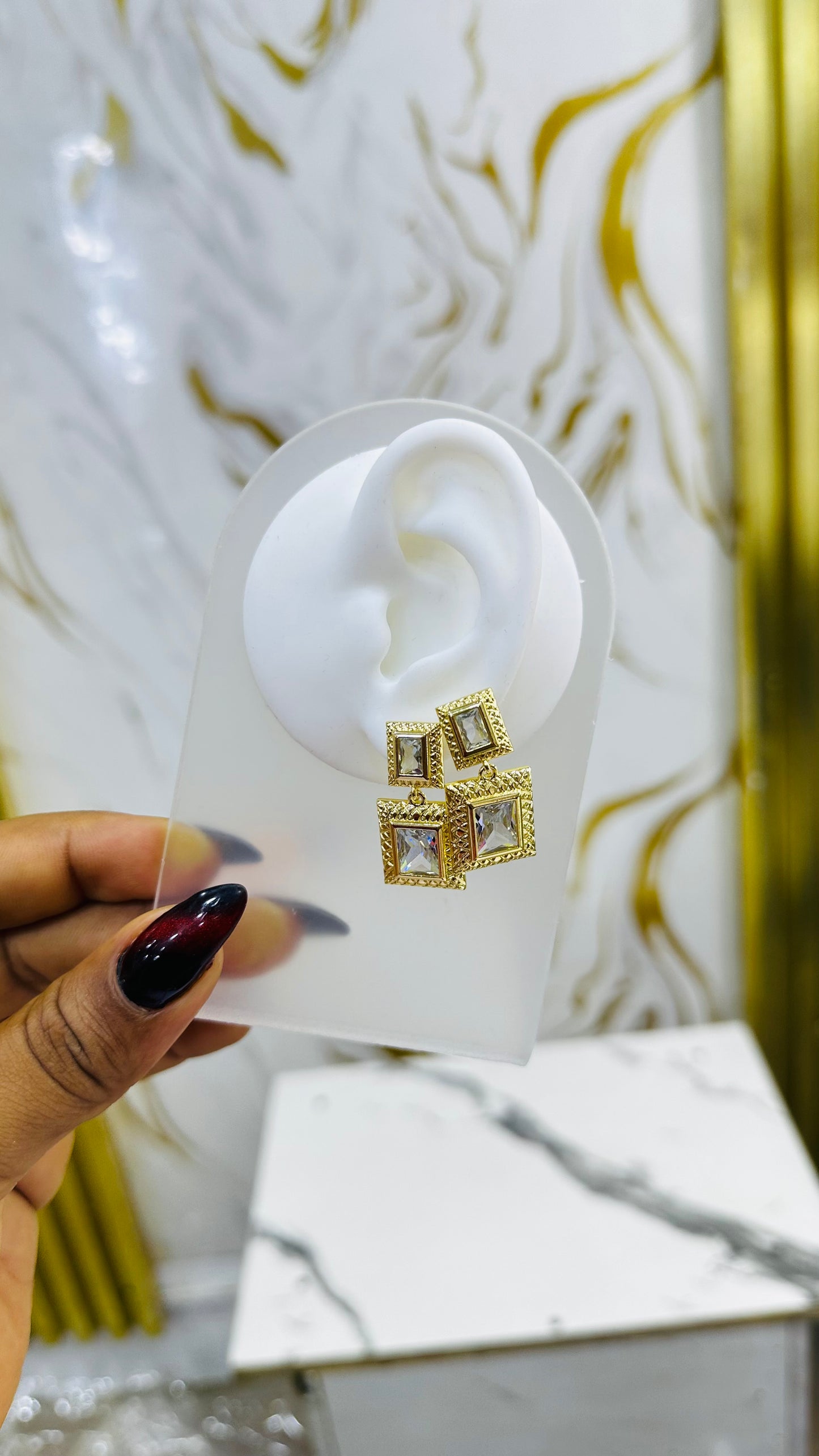 Dainty zirconia Earrings