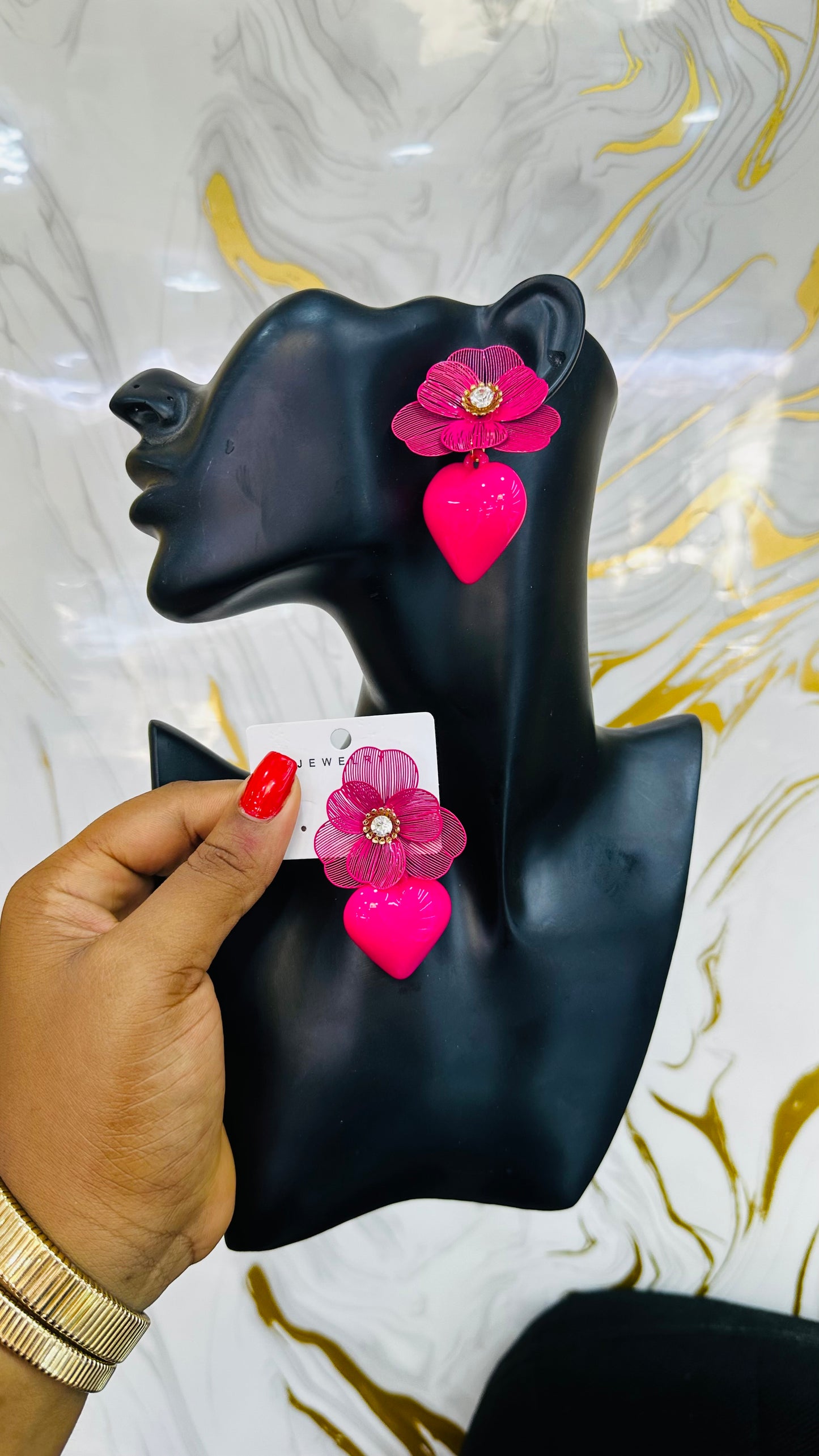 Flower Earrings (model 9)
