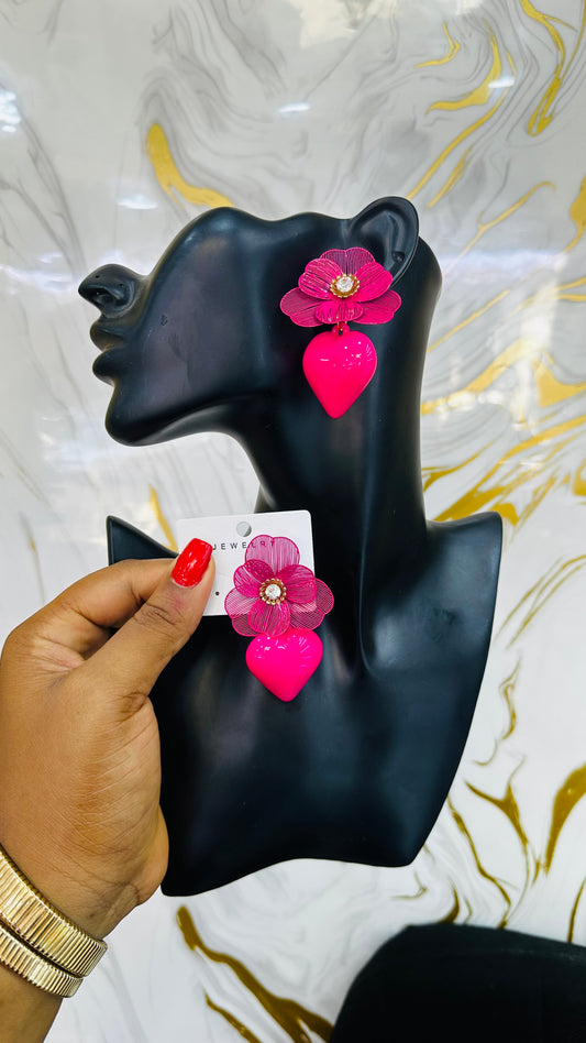 Flower Earrings (model 9)