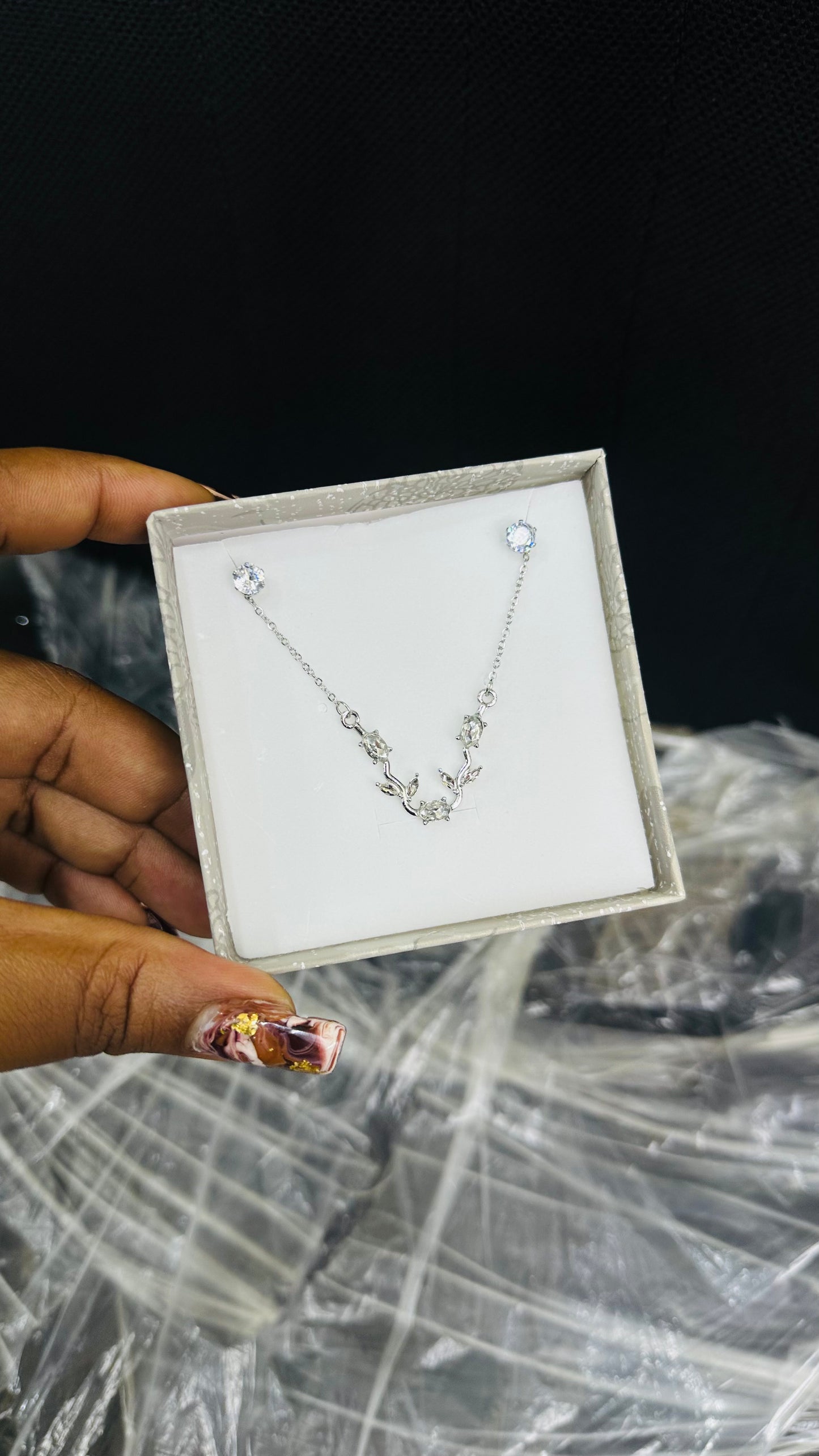 Crystal Vine Necklace