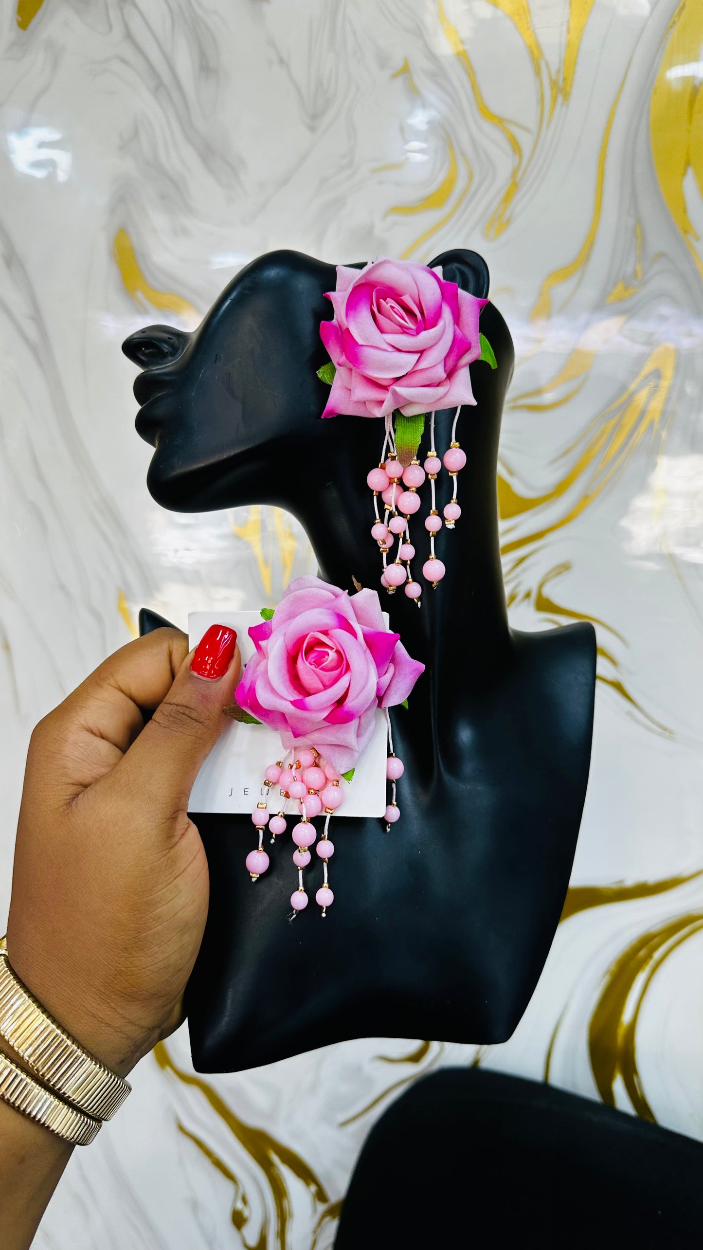Flower Earrings (model 6)