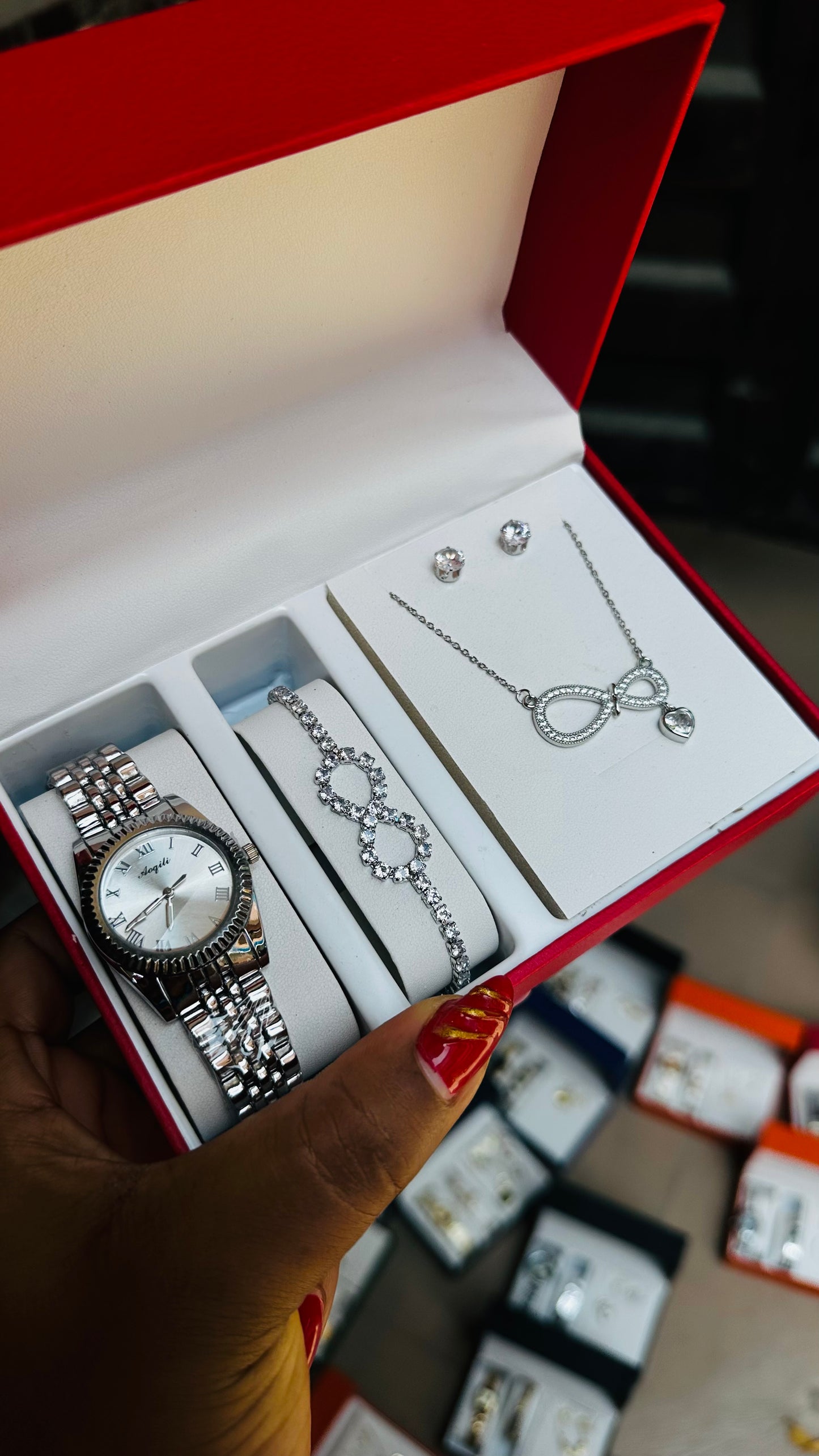 Jewelry Gift Box (silver)