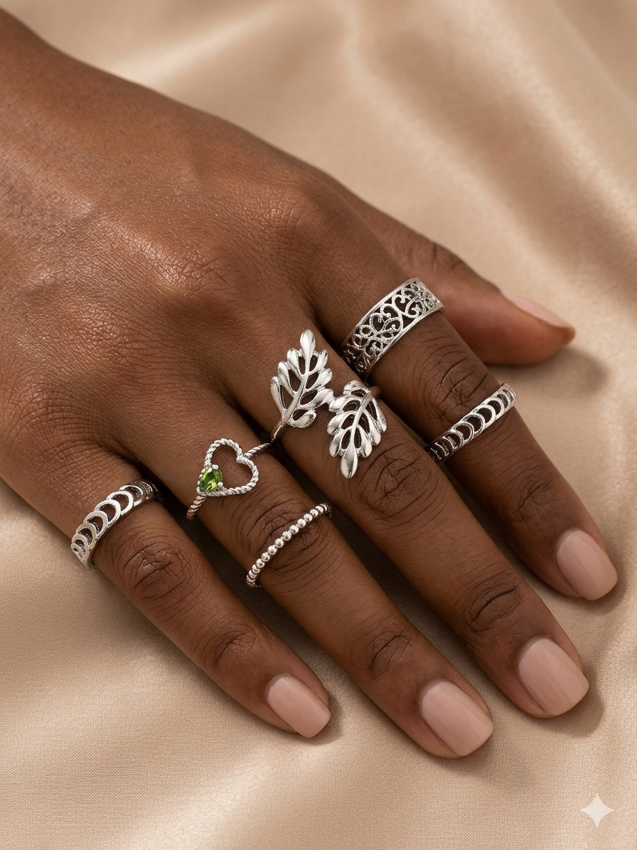 Fashion Knuckle Rings set