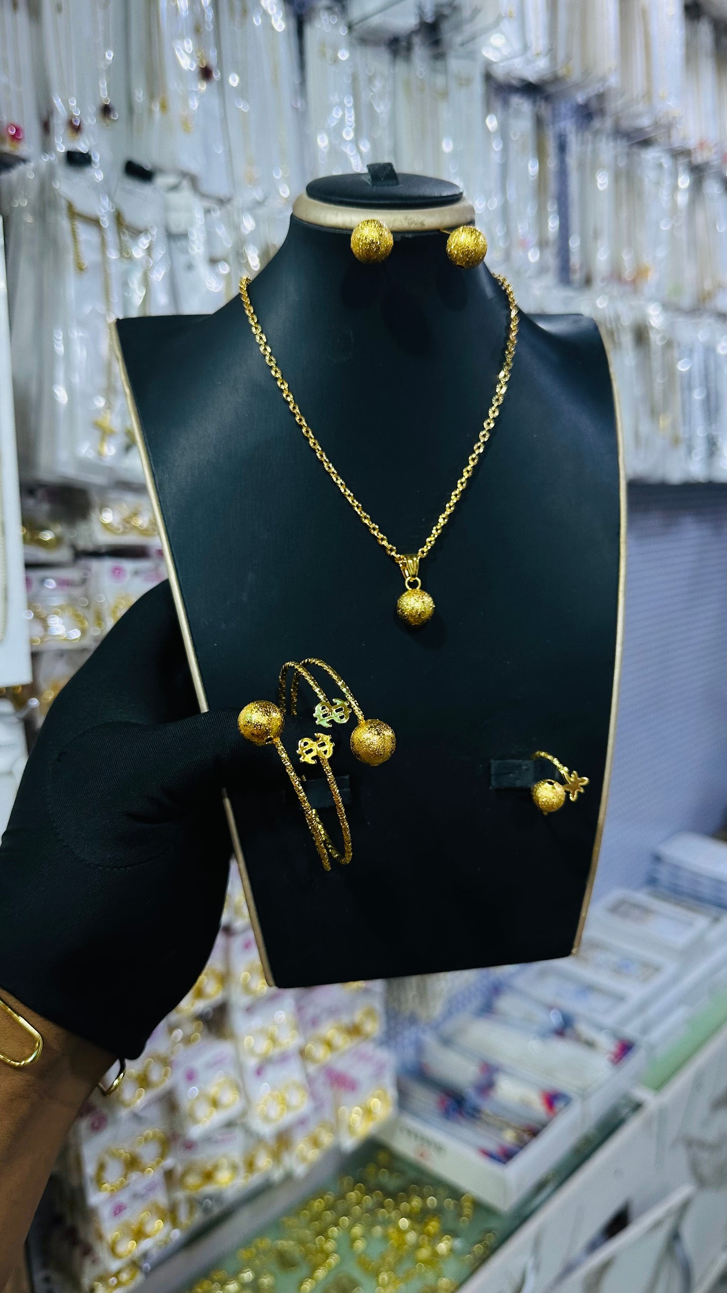 Mini Jewelry set (gold plated✅)