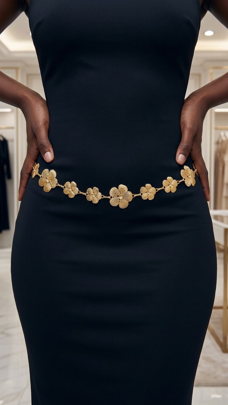 Waist chain Belt (golden✨)