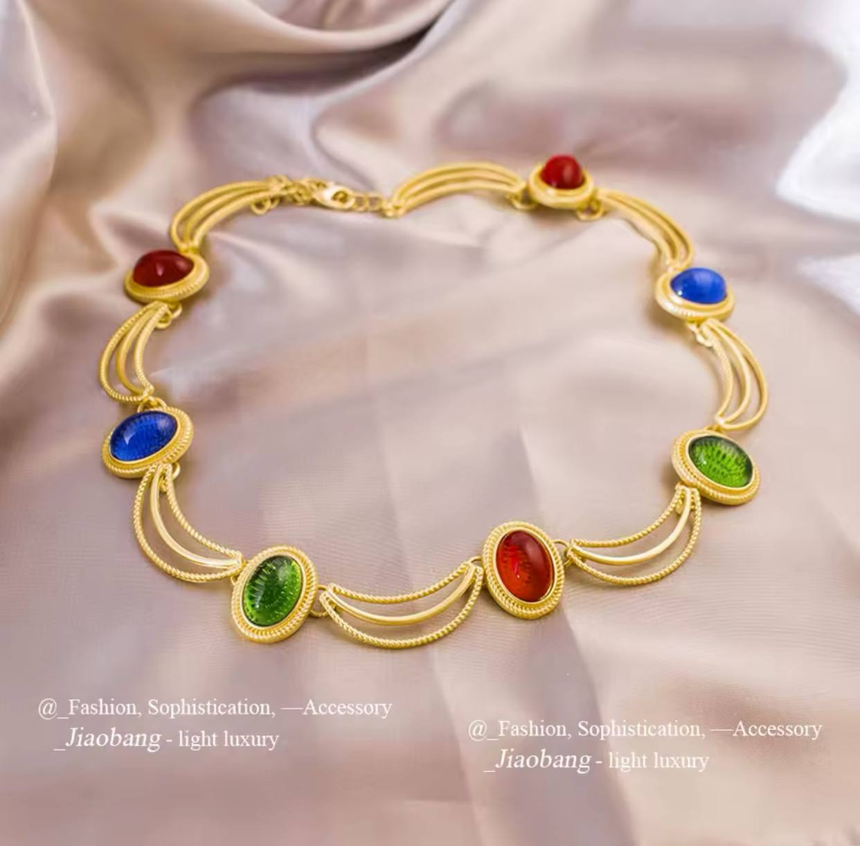 Multi-color costume Jewelry set