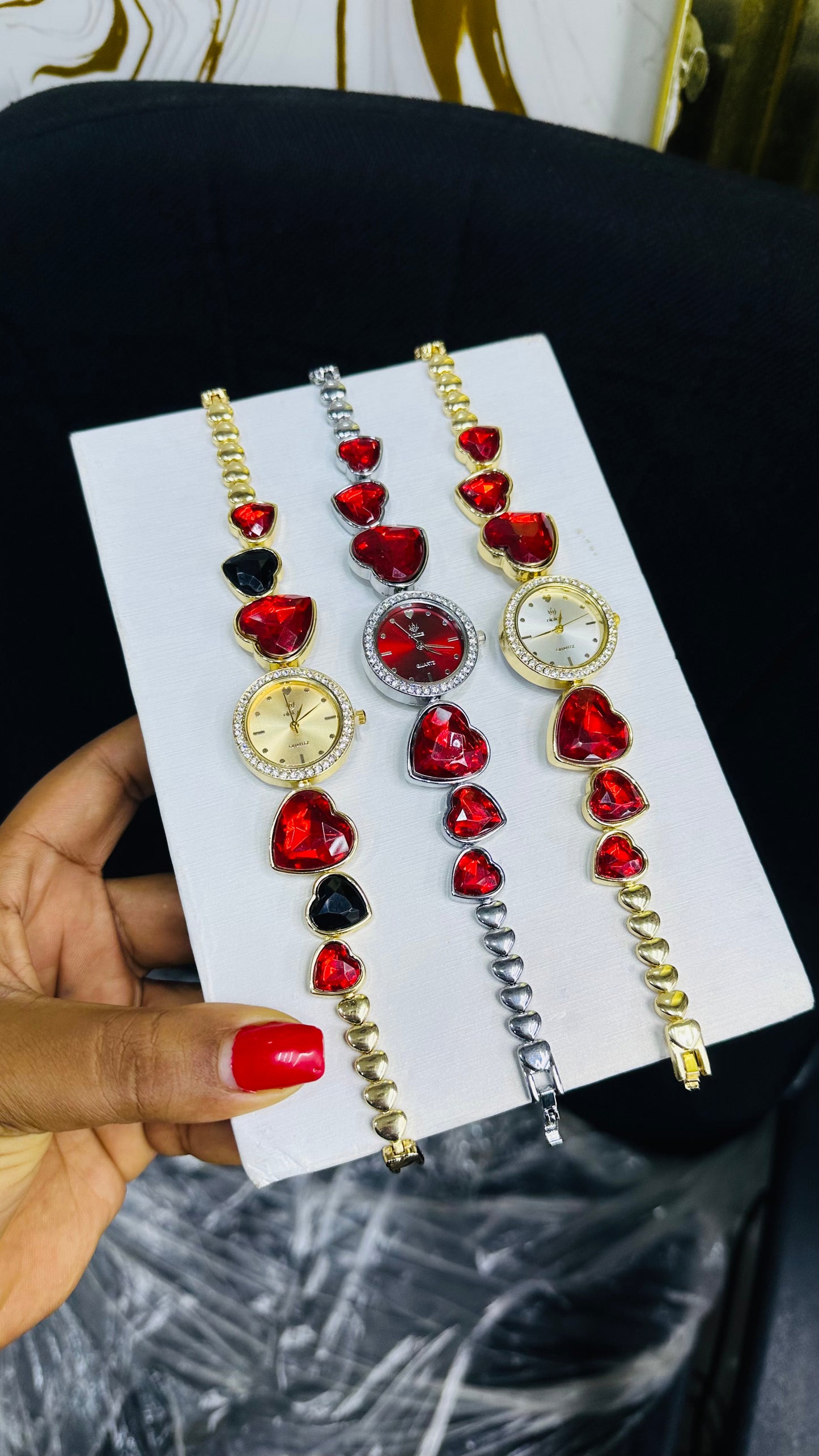 Crystal Fem Wristwatch