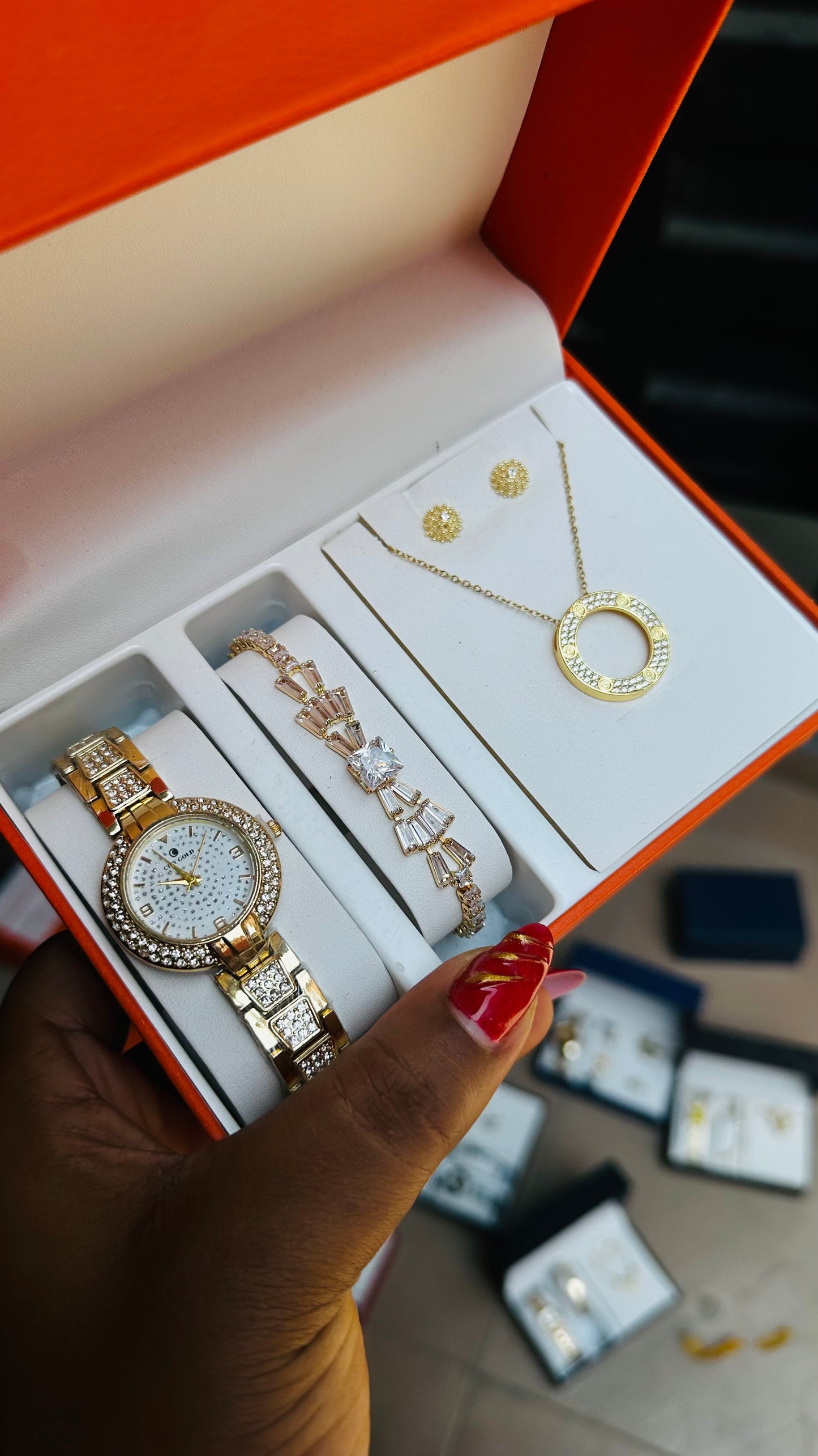 Jewelry Gift box (gold)