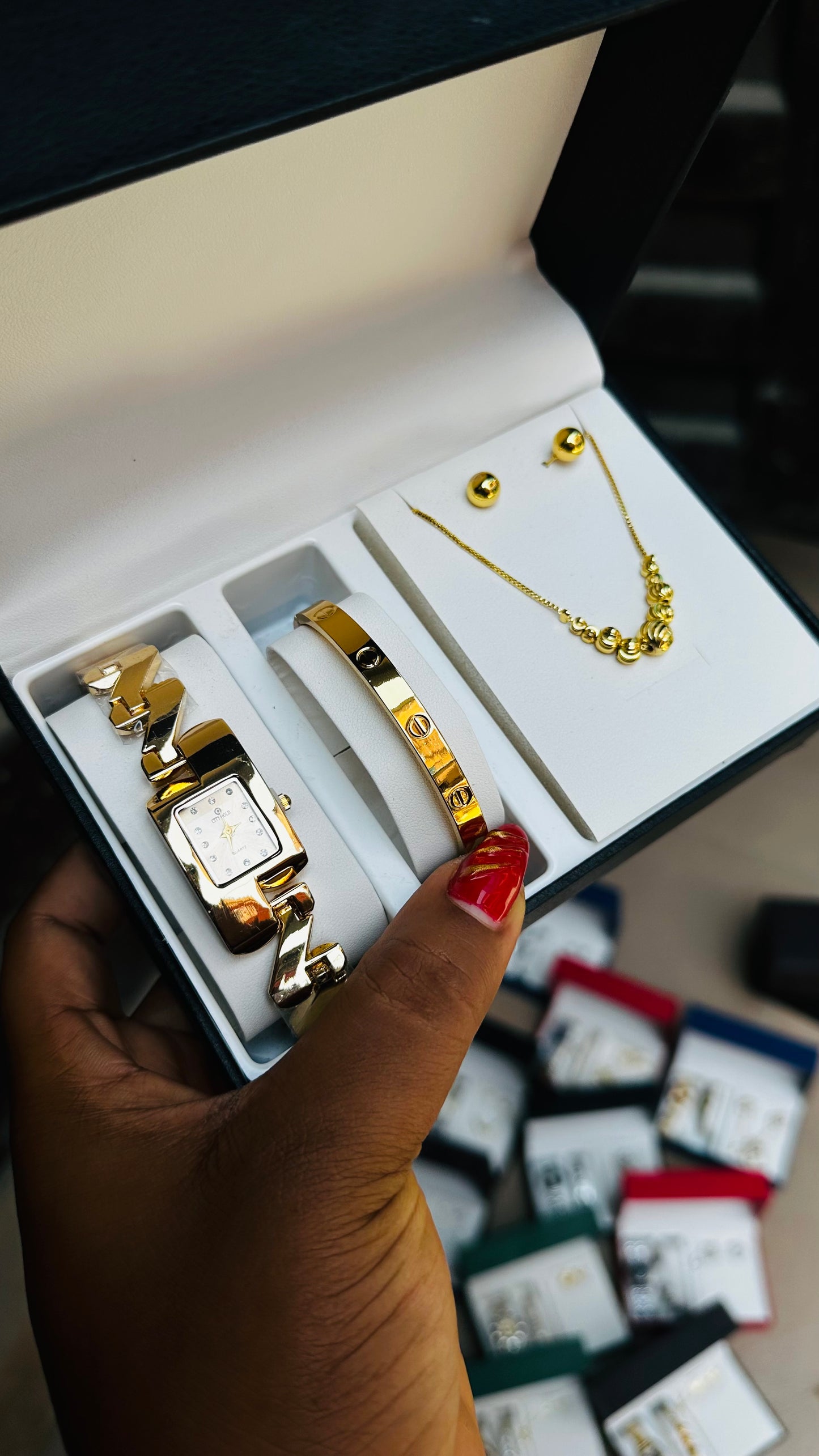 Jewelry Gift box (gold)