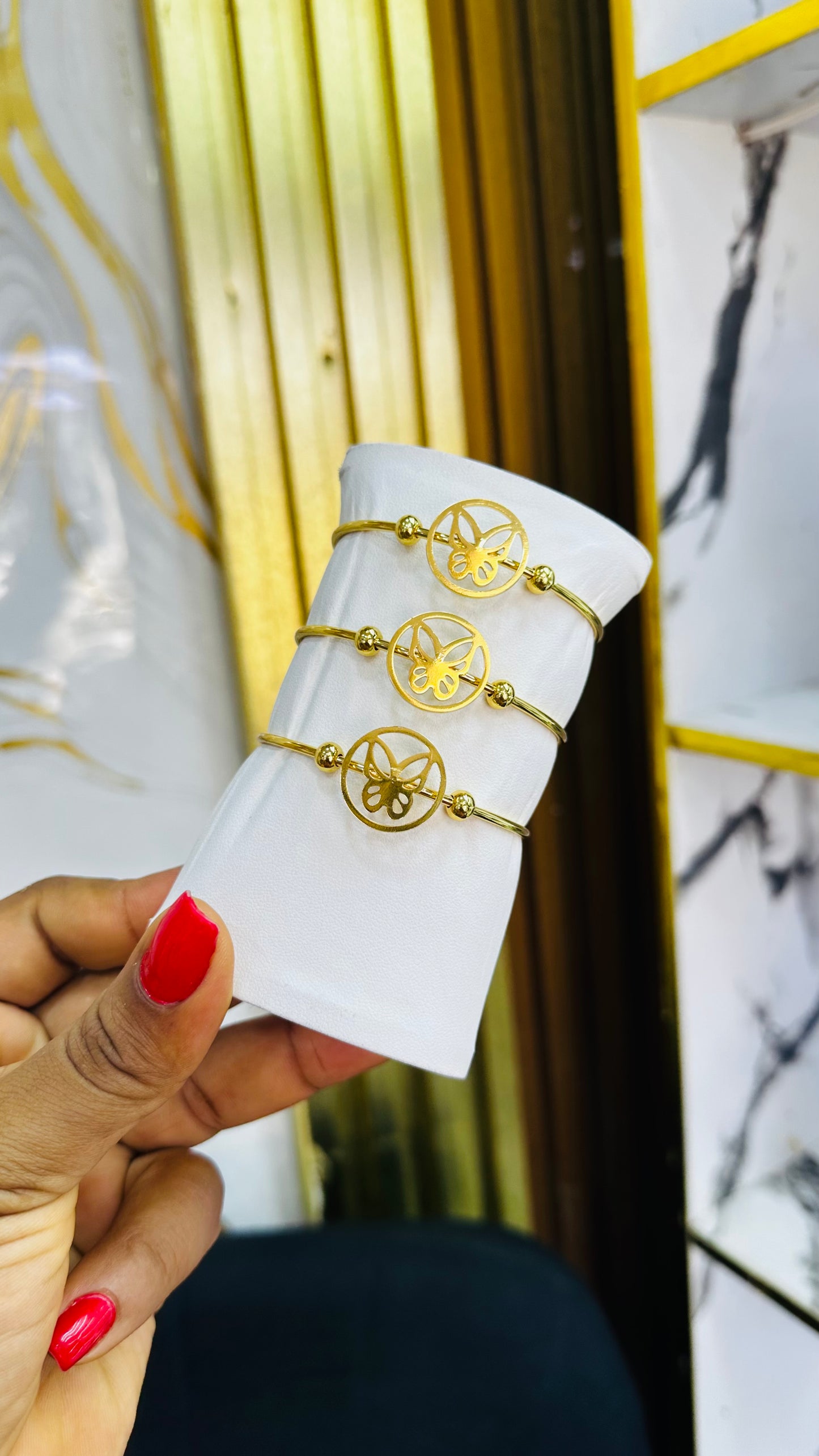 Tiny Steel bangles