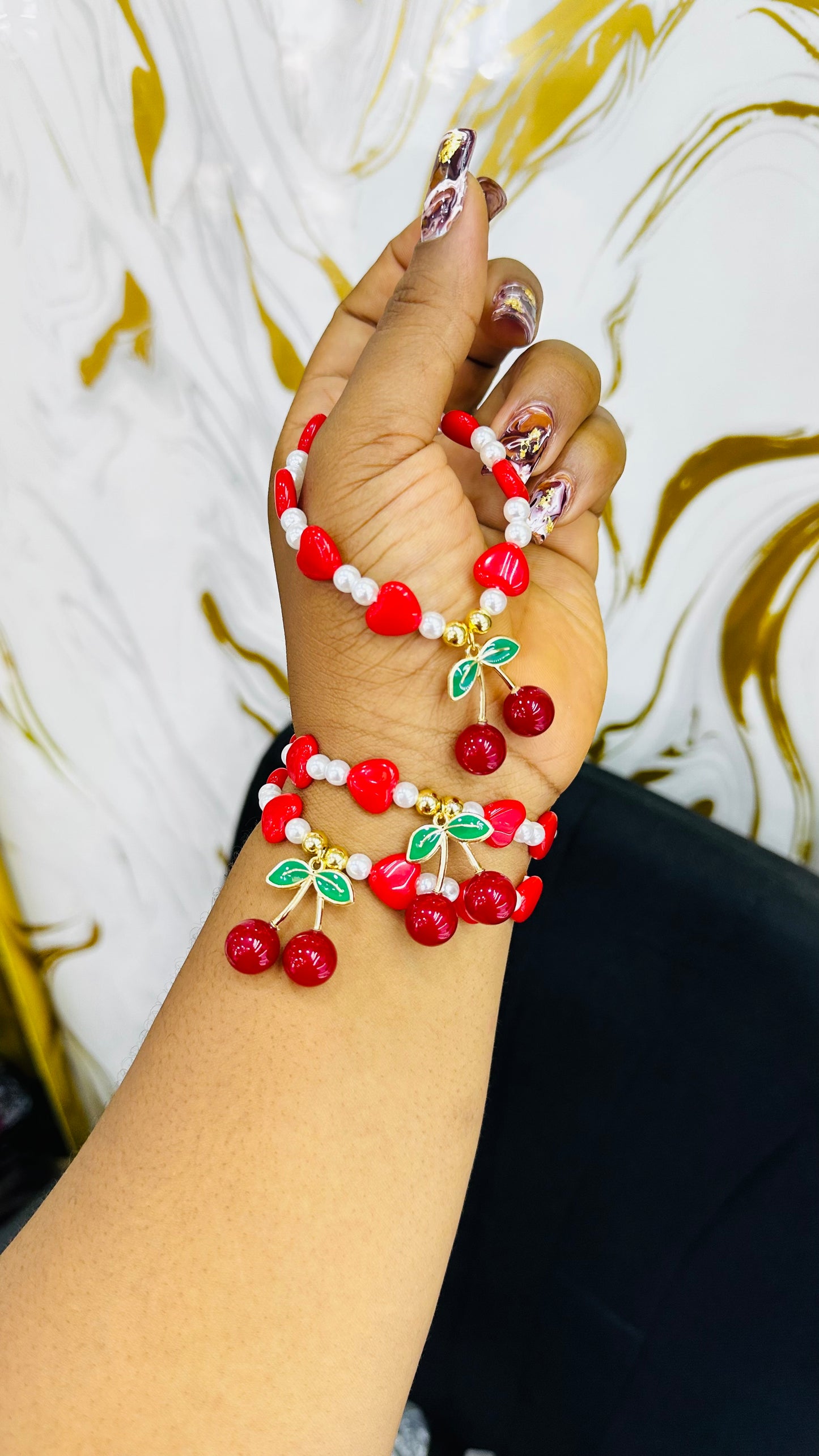 🍒Cherry Charm bead