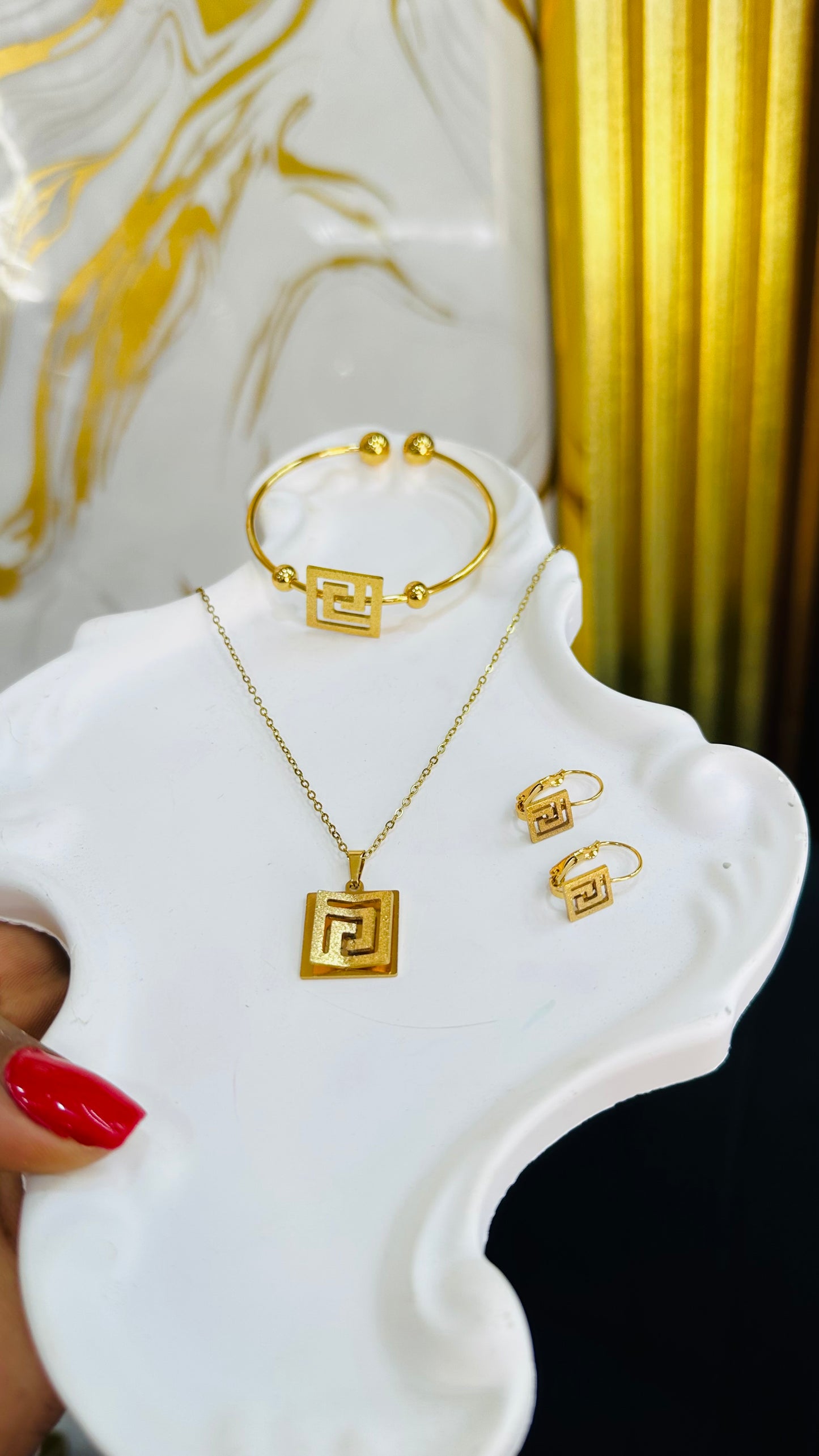 Steel Jewelry Set 🔥