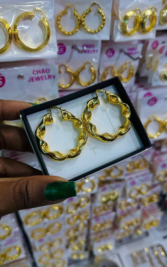 Gold Earrings