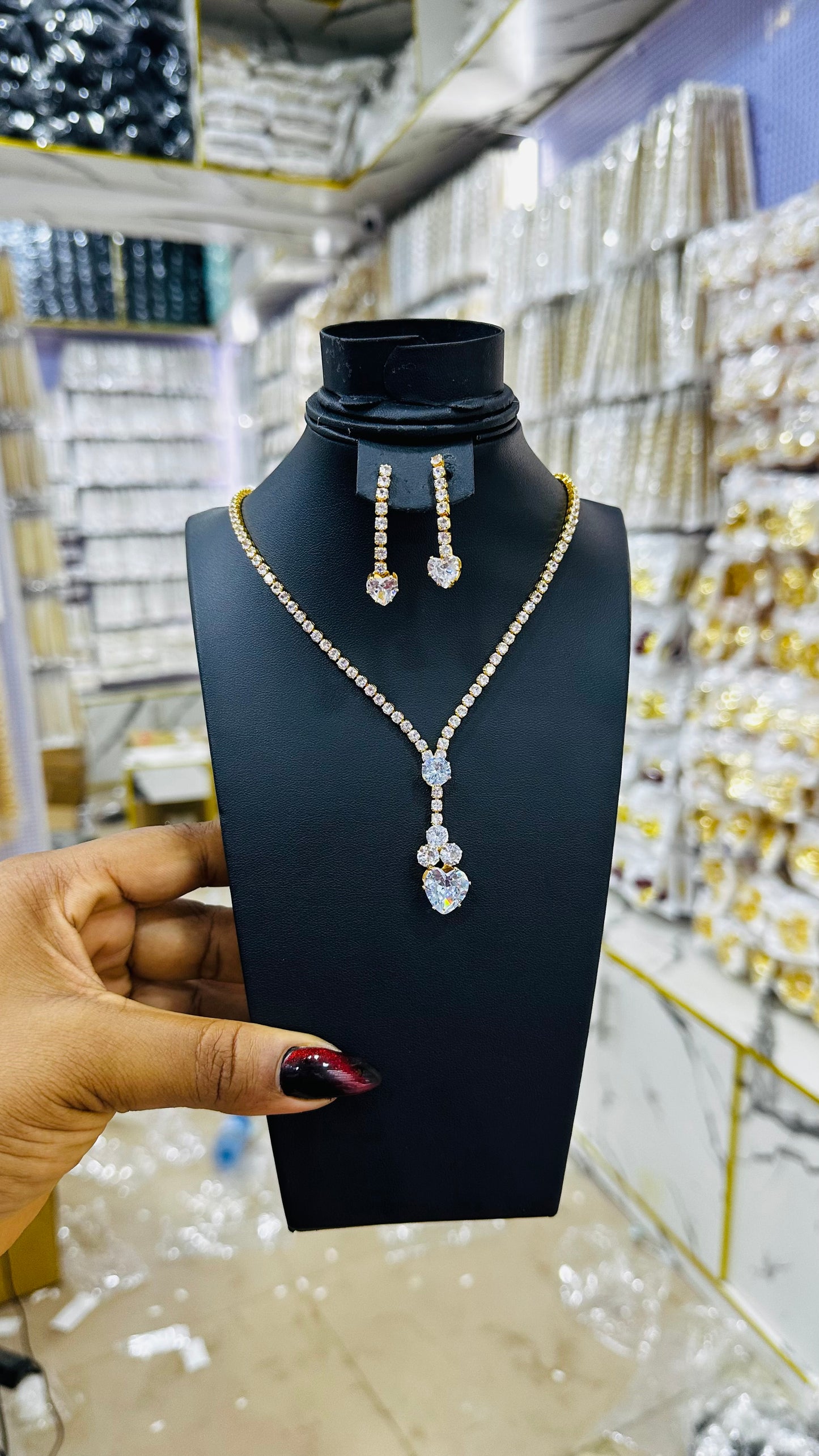 Tennis Zirconia Set