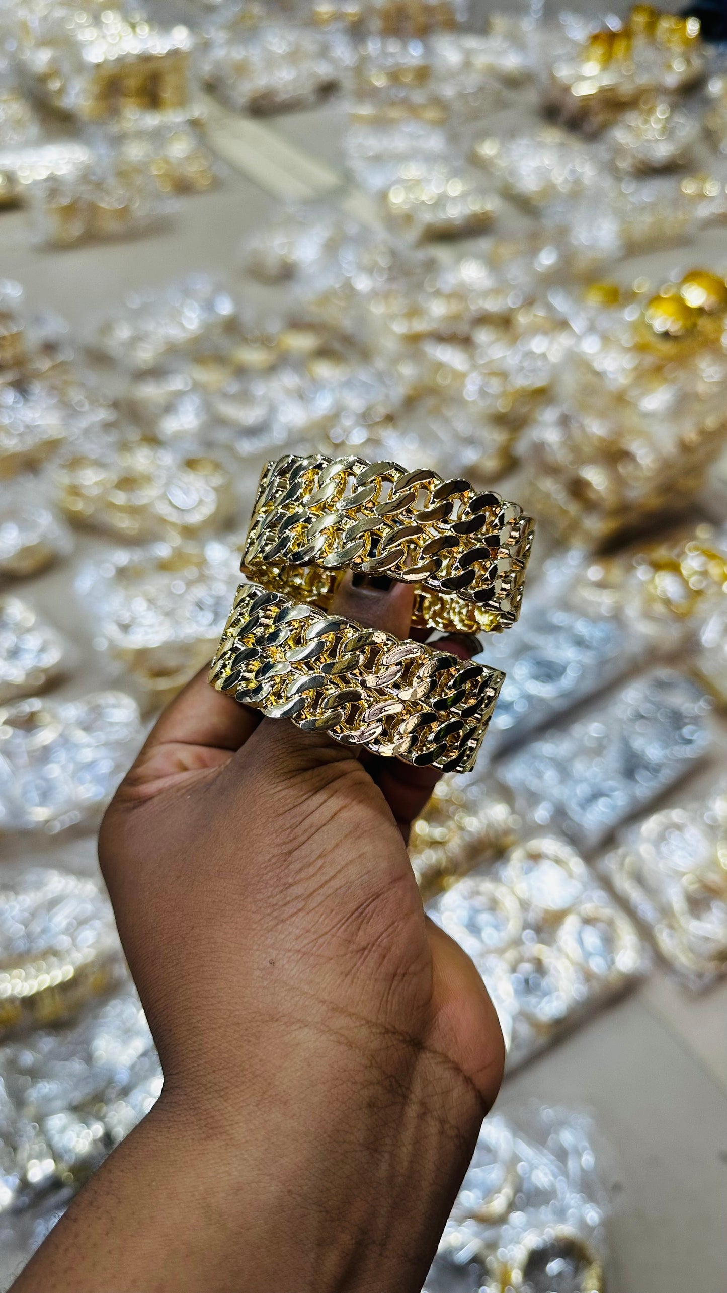 Chunky Bangles (steel quality)