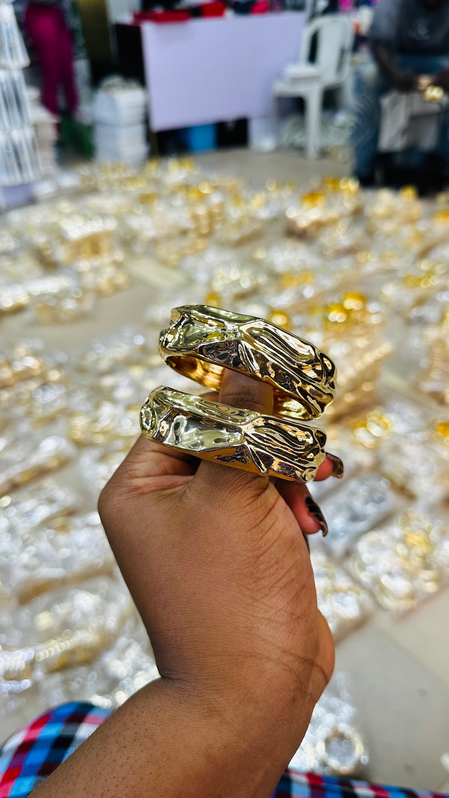Chunky Bangles (steel quality)
