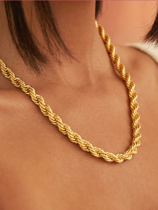 Long Twist Necklace