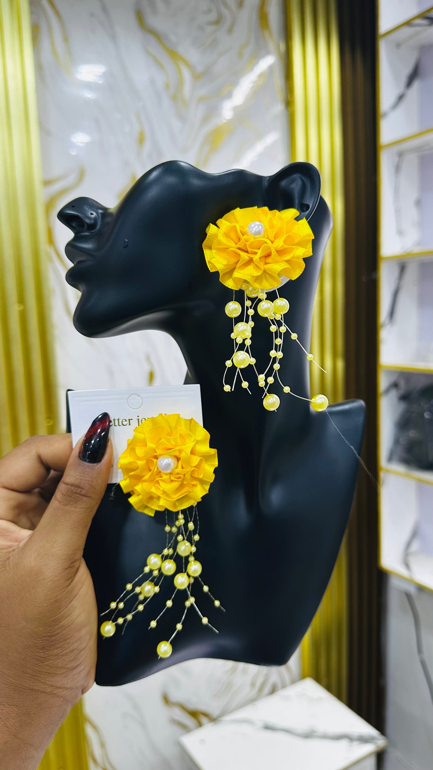Flower Earrings (model 14)