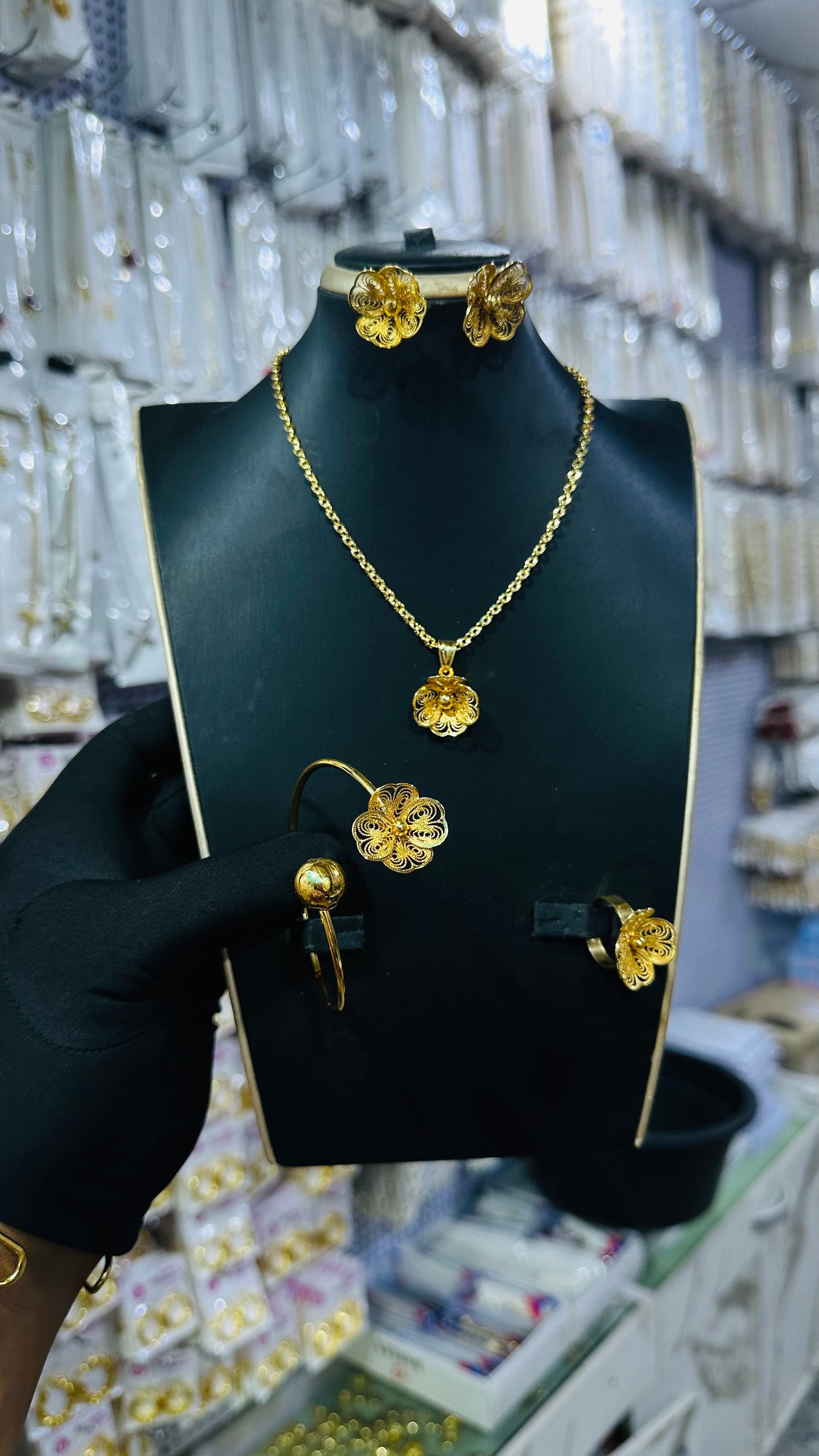 Mini Jewelry set (gold plated✅)