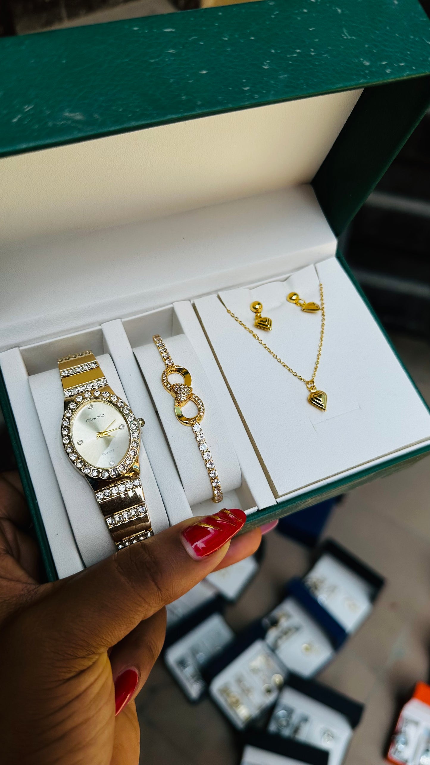 Jewelry Gift box (gold)