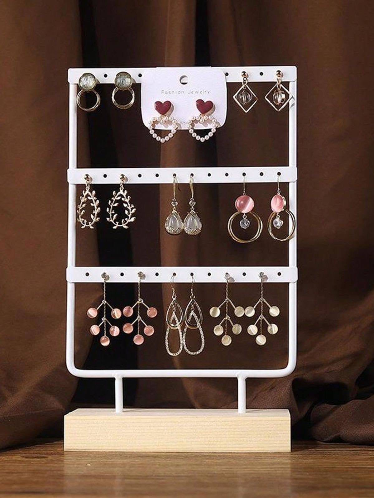 Earrings display rack