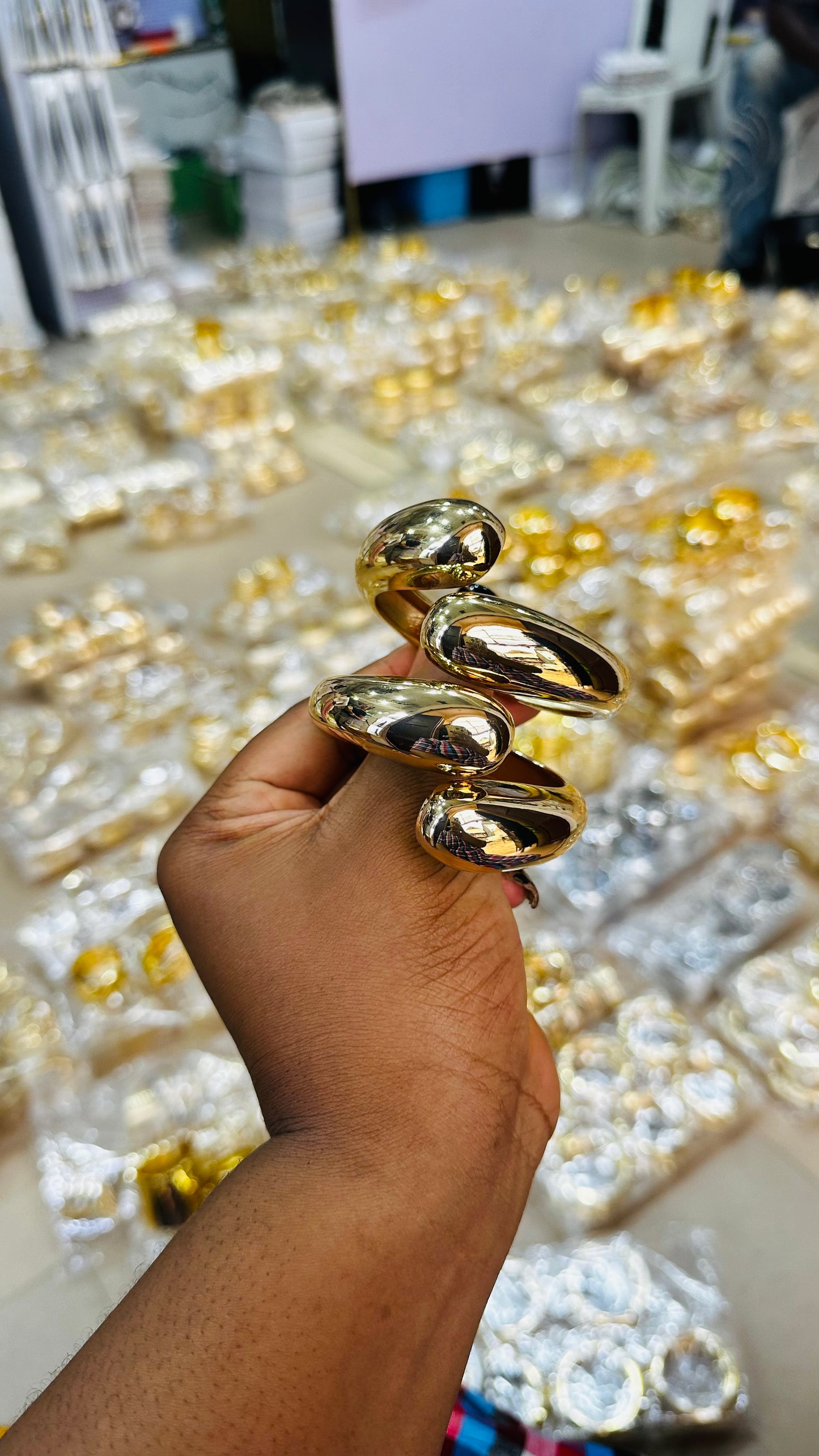 Chunky Bangles (steel quality)