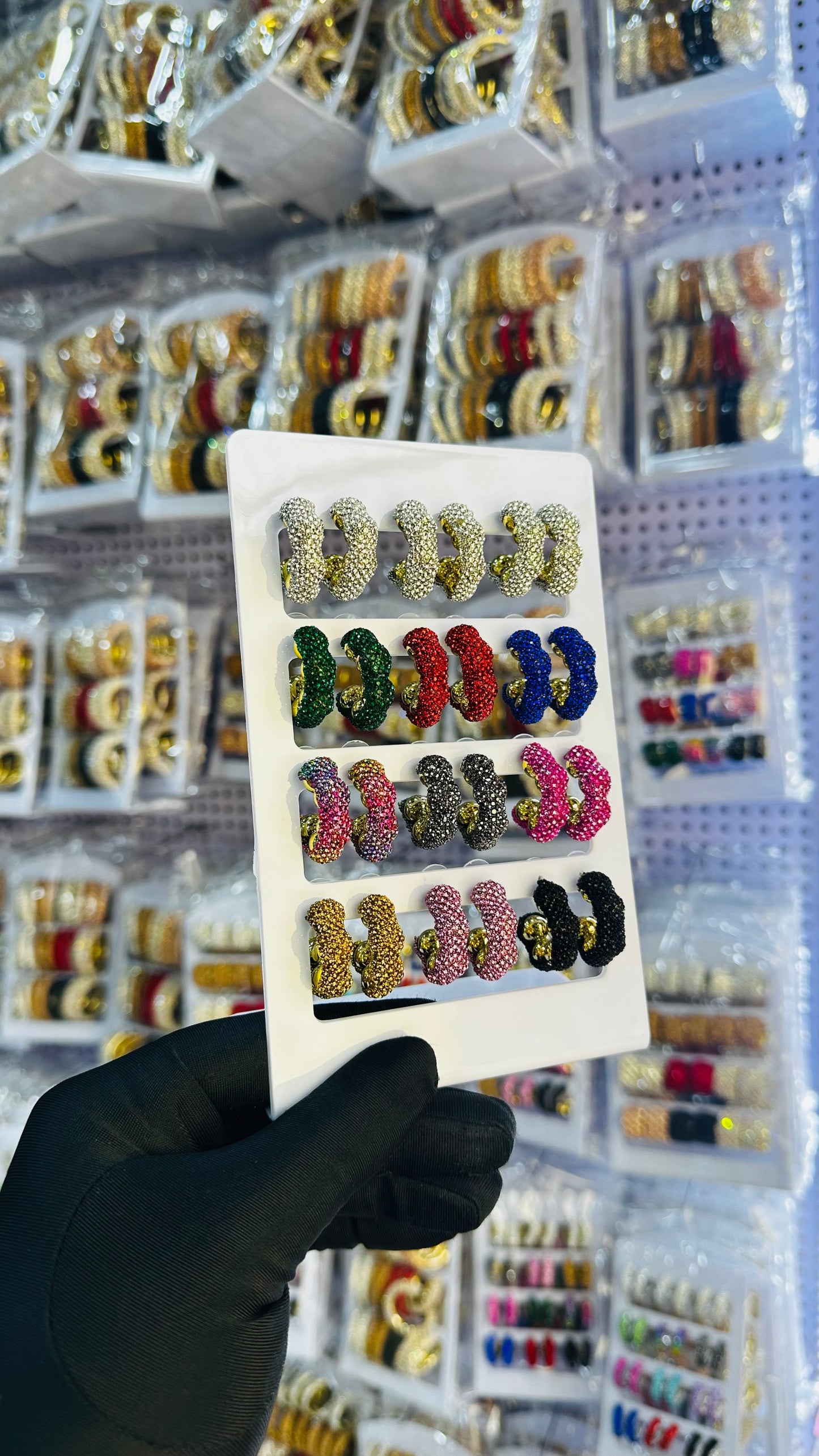 Zirconia Sugar Earrings pack