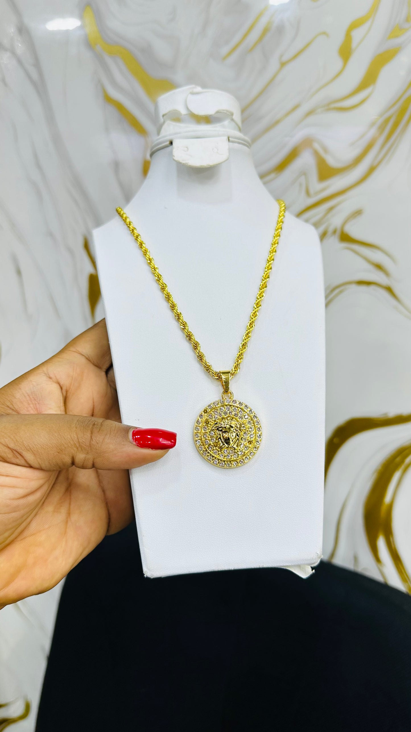 Long stoned Necklace