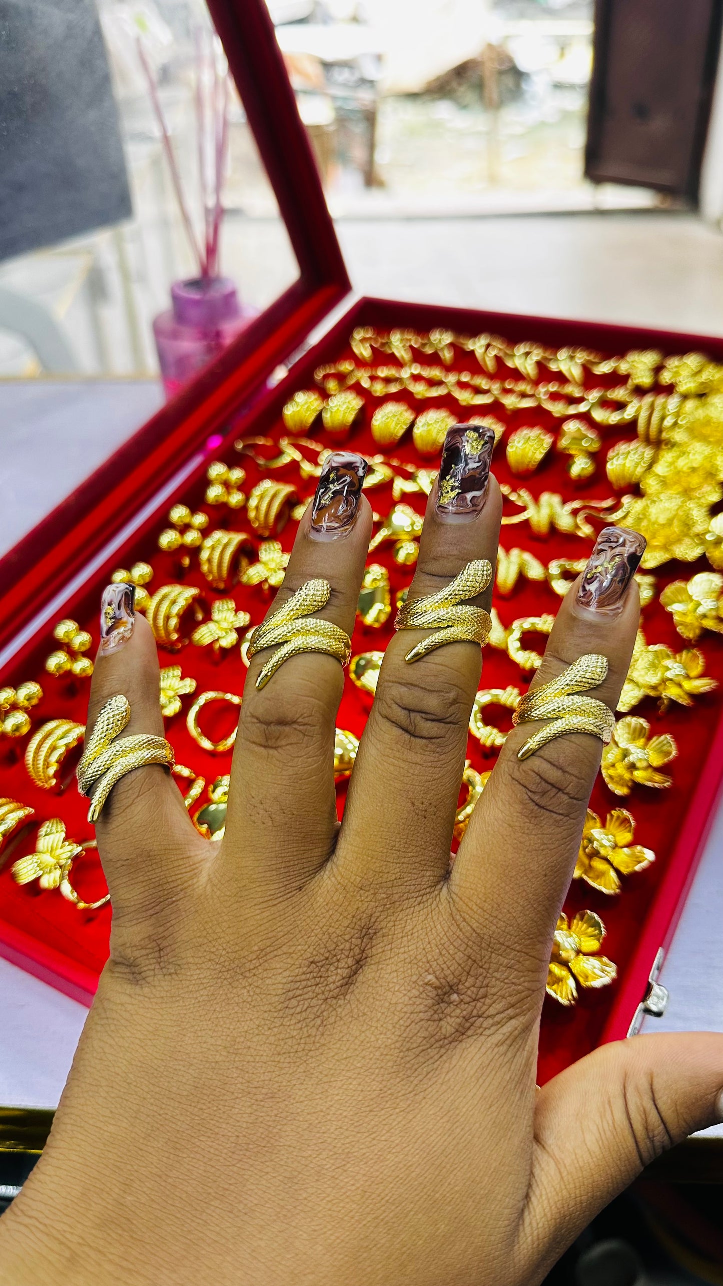 Gold Statement Rings