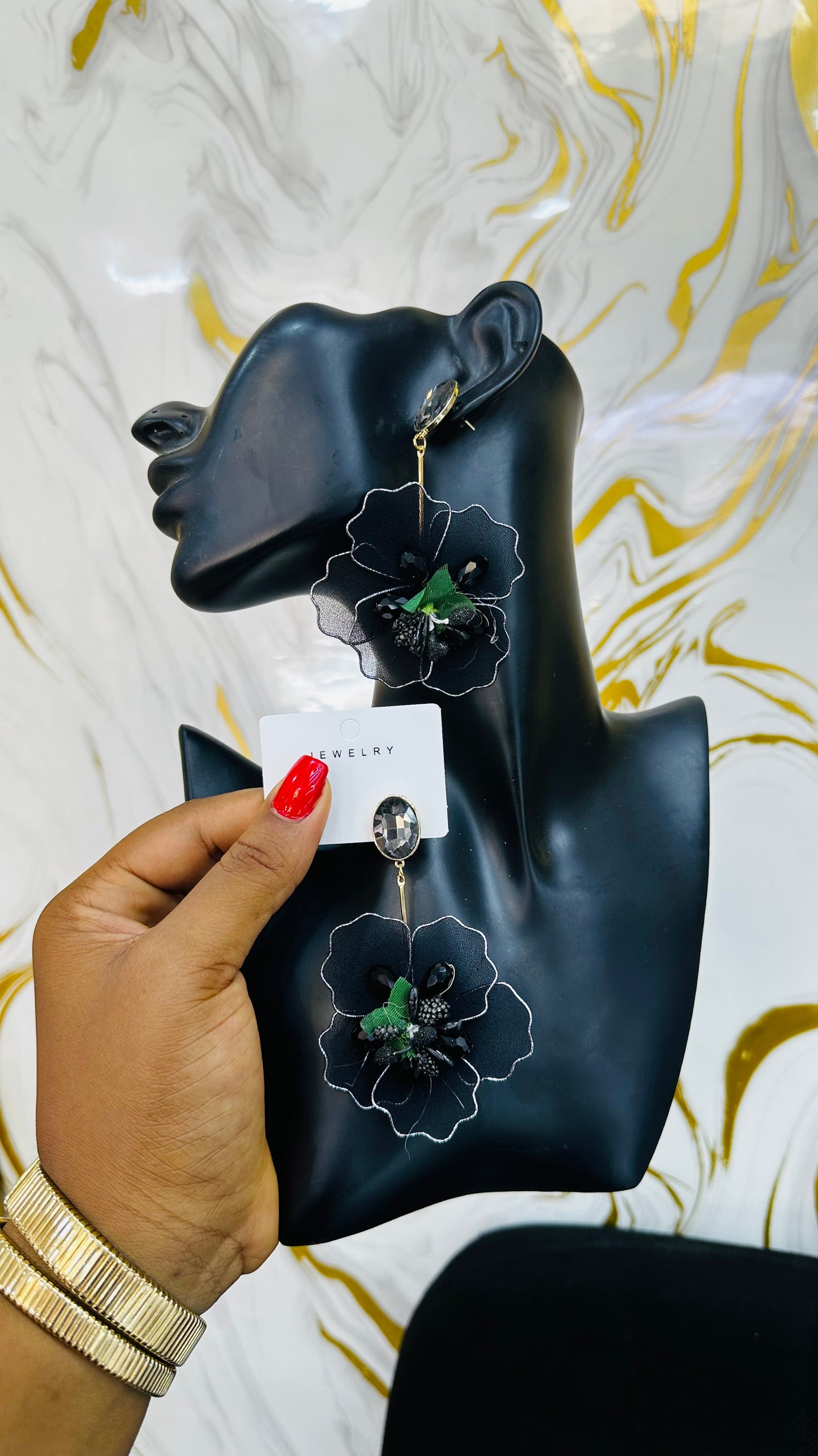 Flower Earrings (model 4)