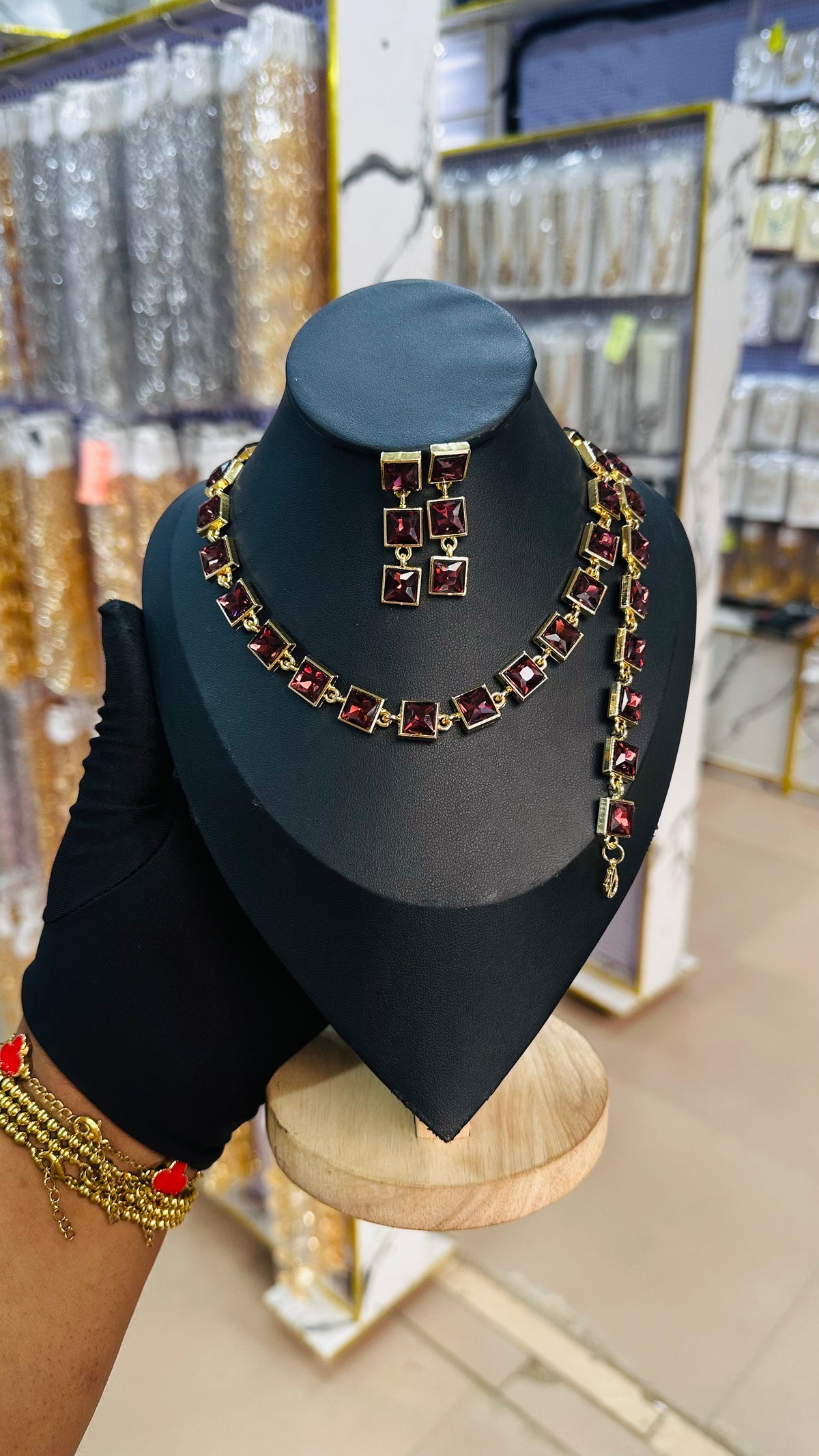 Party Crystal Jewelry Set