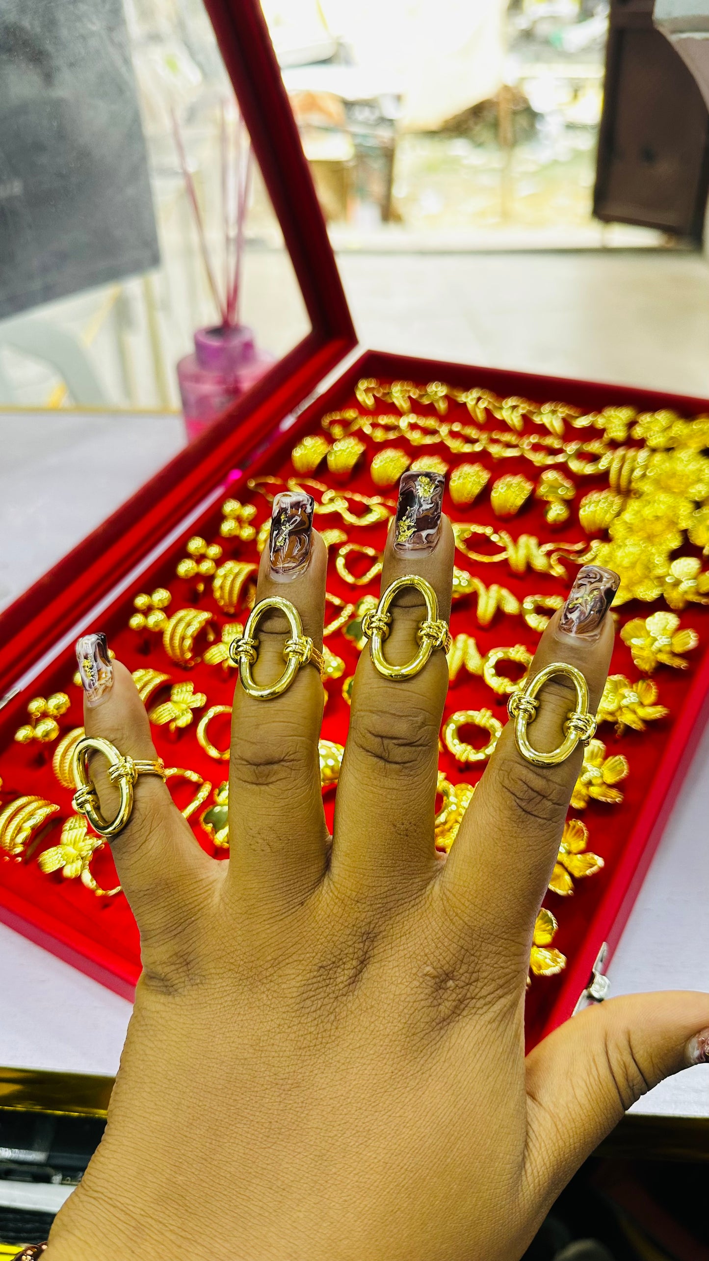 Gold Statement Rings