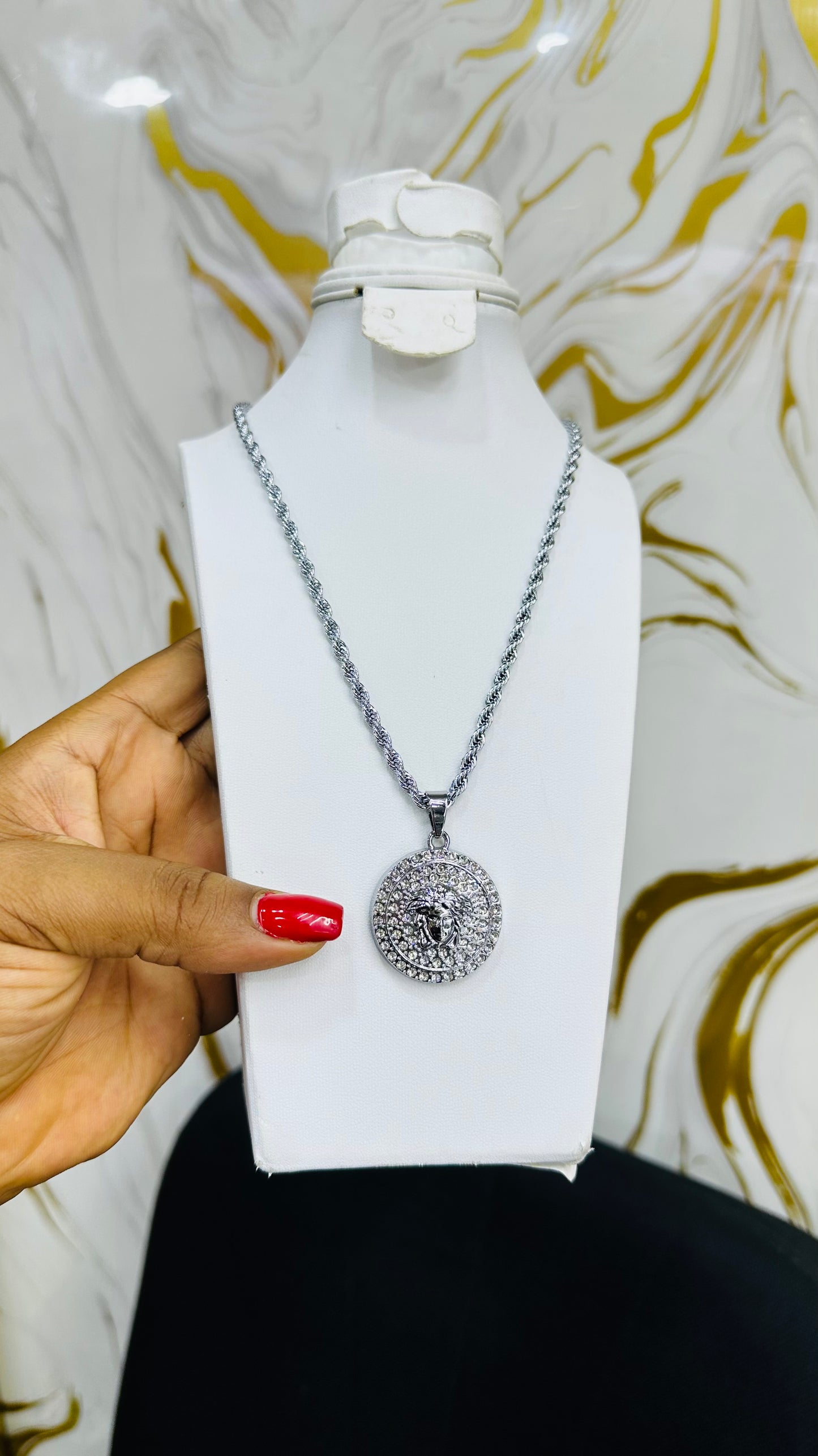 Long stoned Necklace