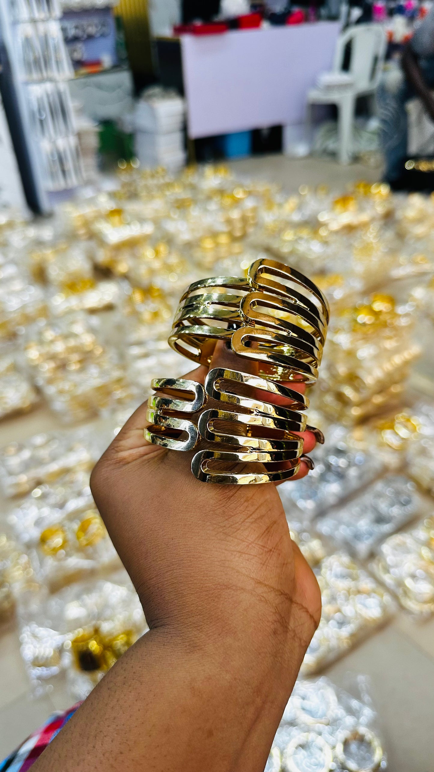 Chunky Bangles (steel quality)