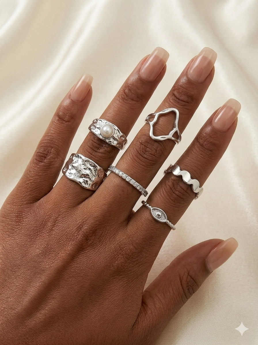 Fashion Knuckle Rings set