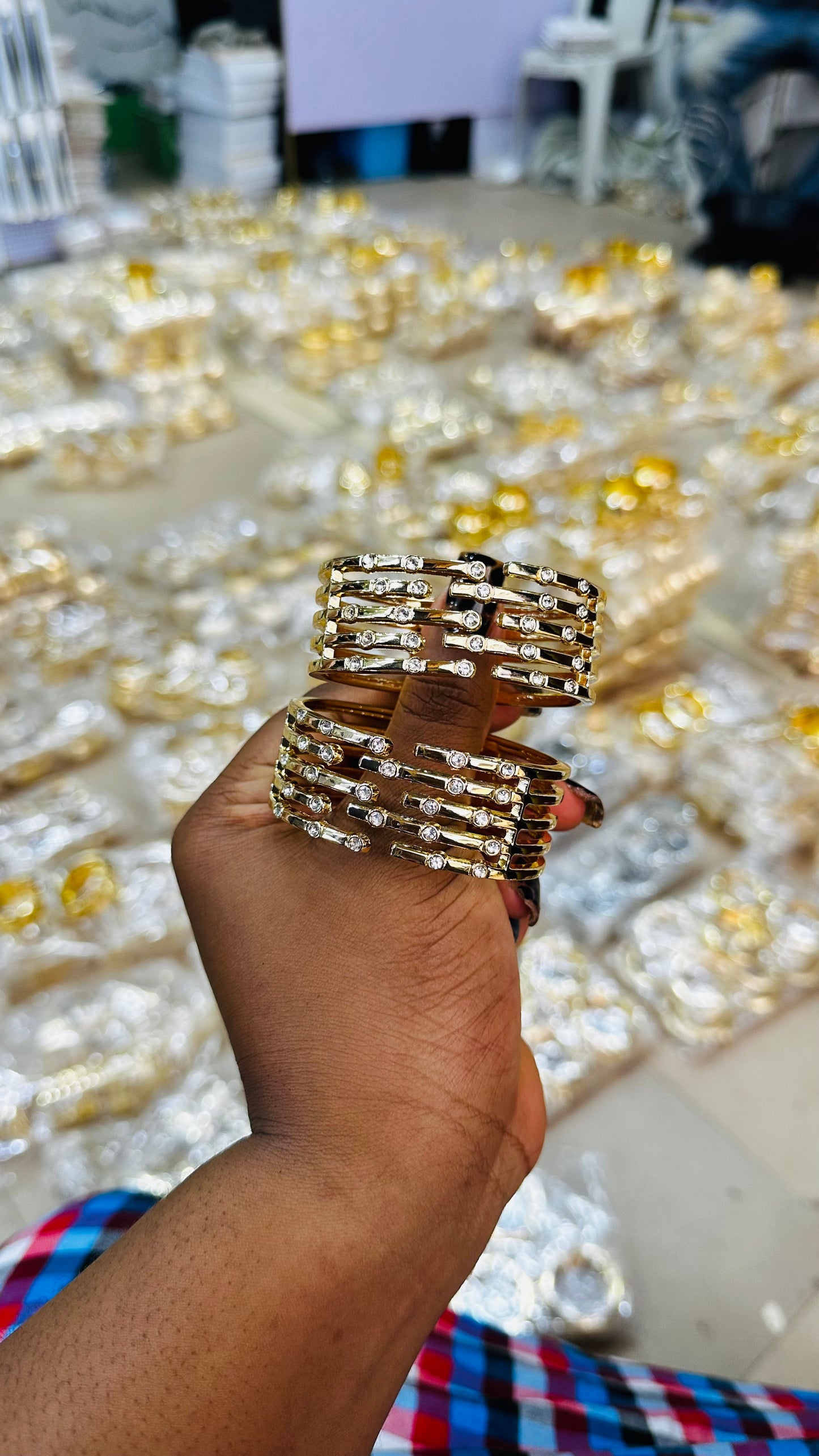 Chunky Bangles (steel quality)