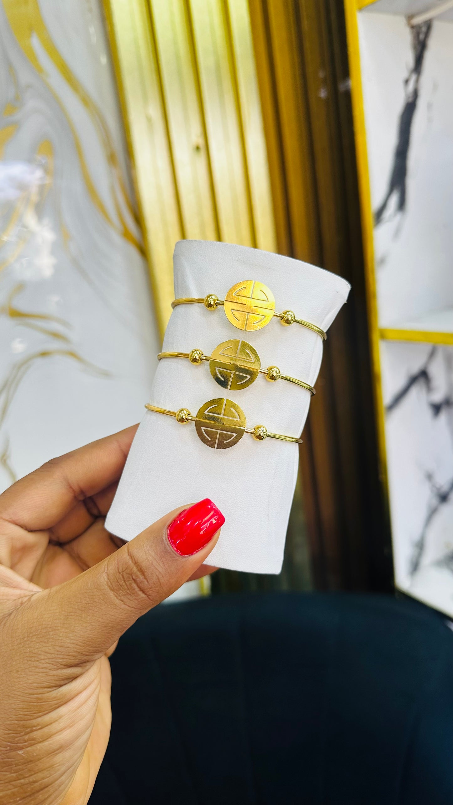 Tiny Steel bangles