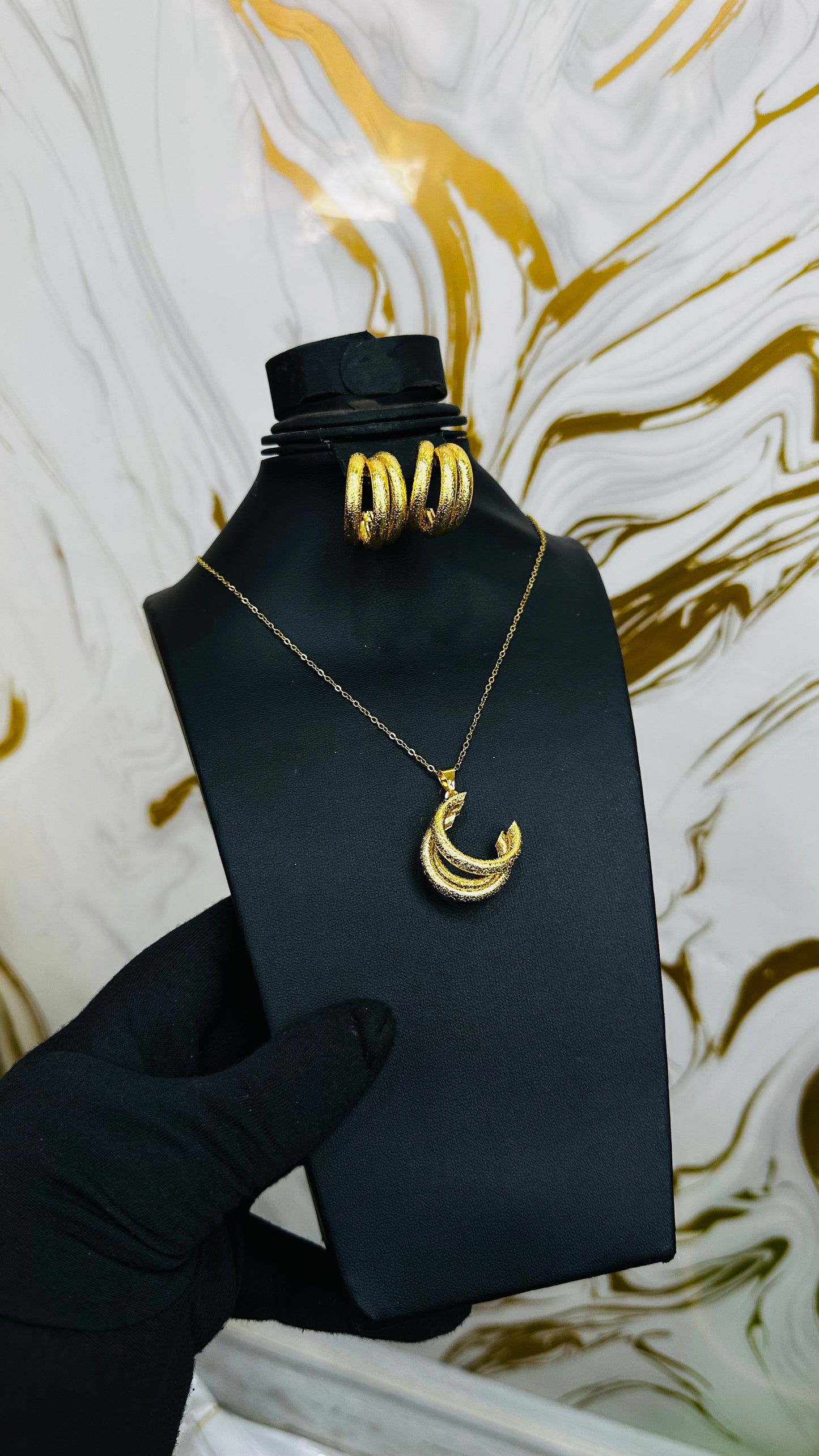 Steel Jewelry Set