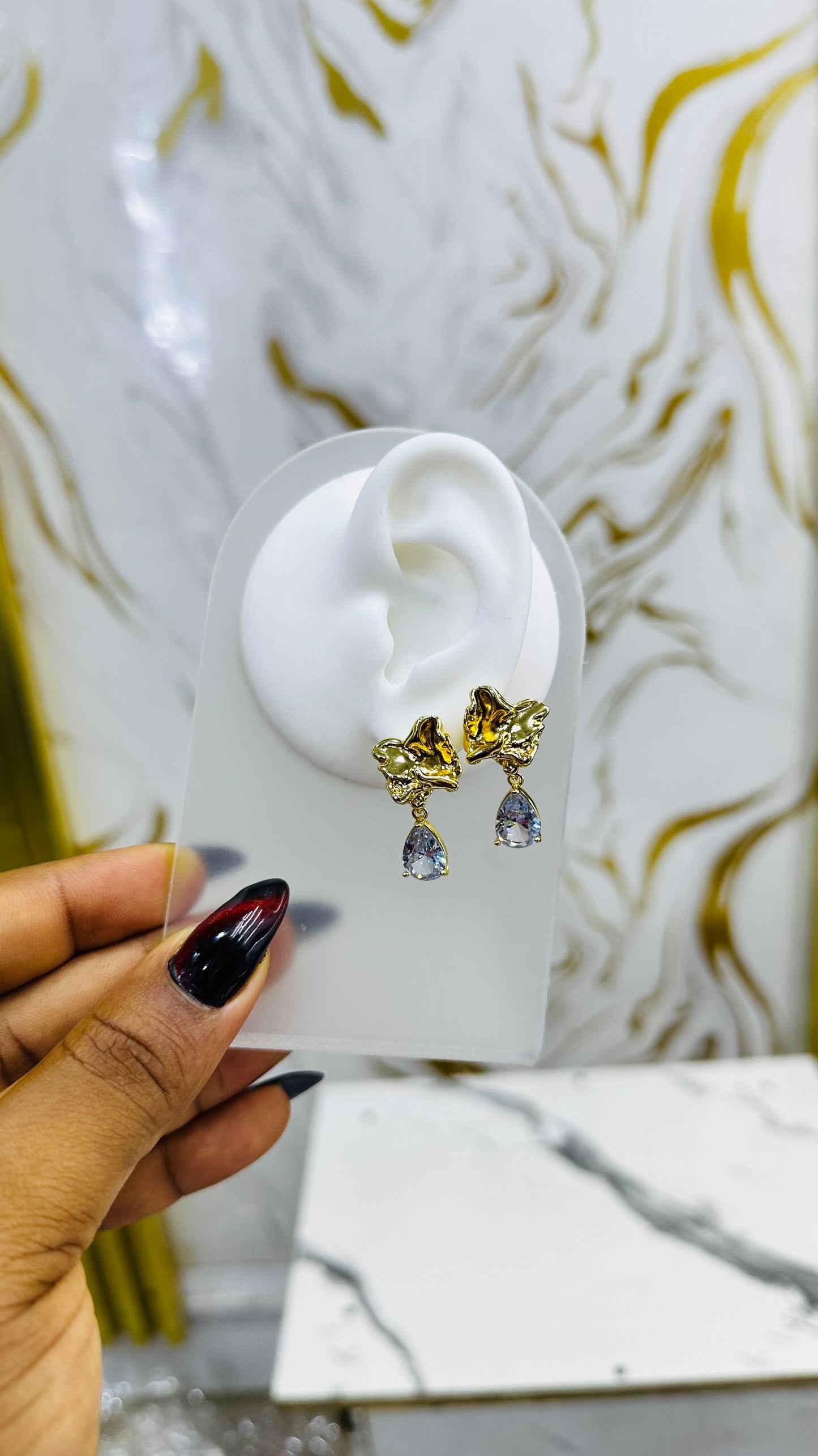 Dainty zirconia Earrings