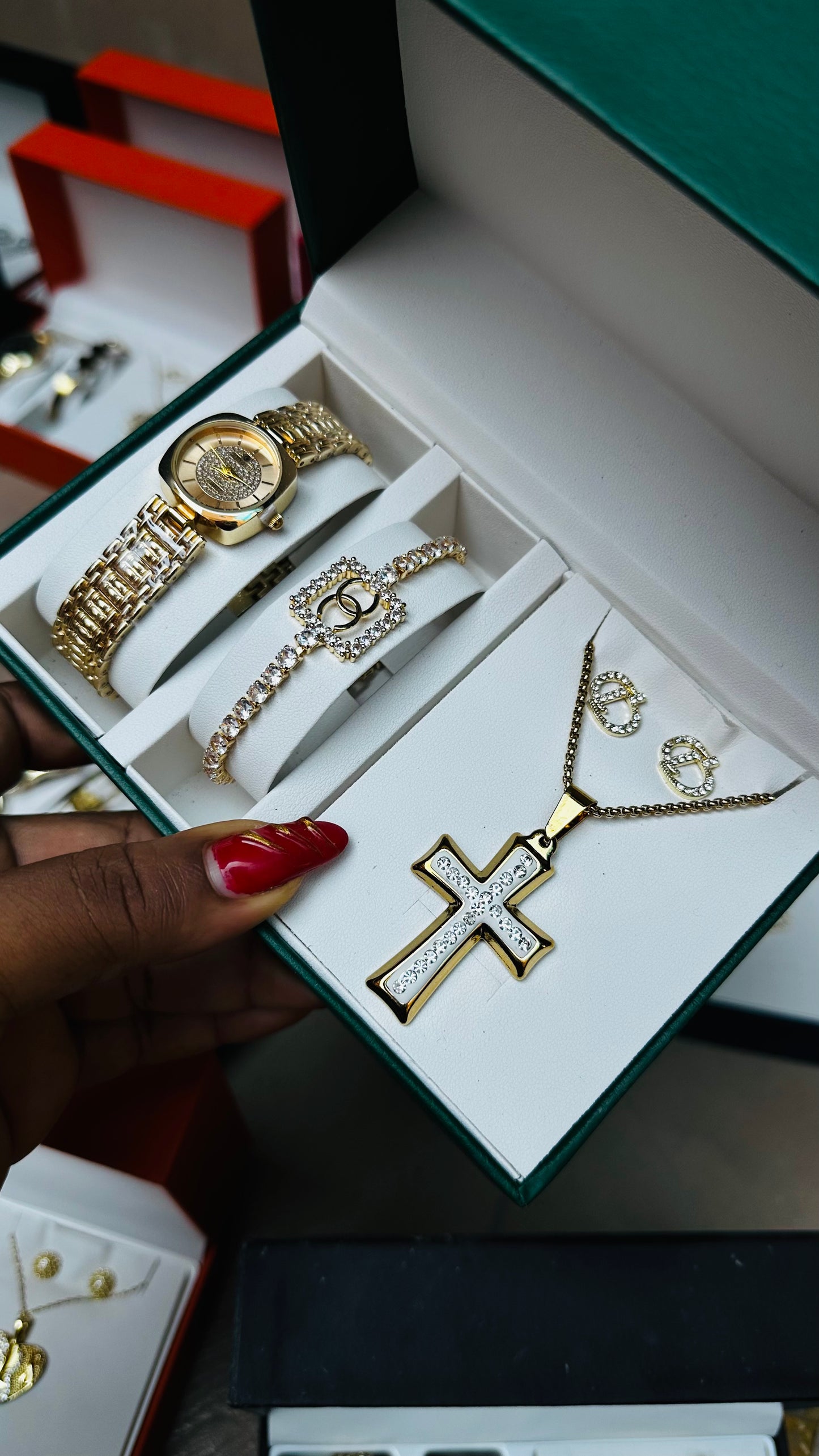 Jewelry Gift box (gold)